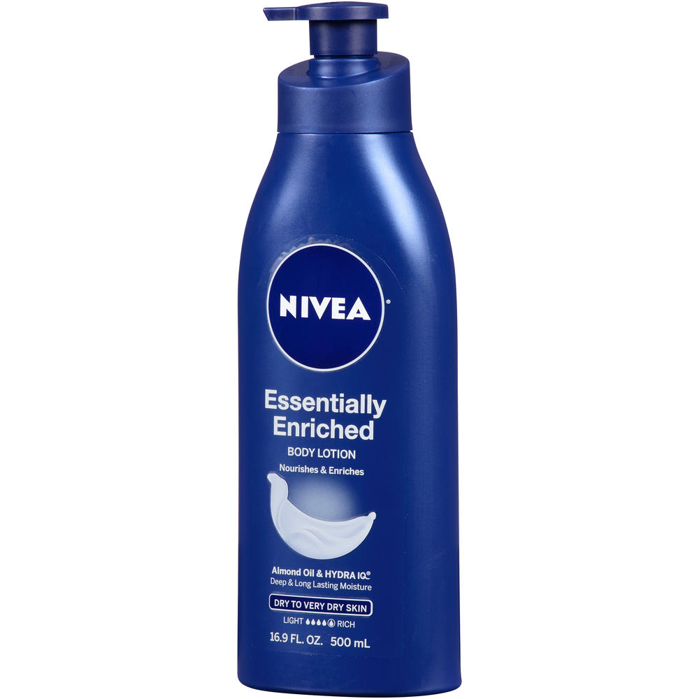 Nivea Essentially Enriched Daily Lotion, For Dry to Very Dry Skin, 16.9 fl oz