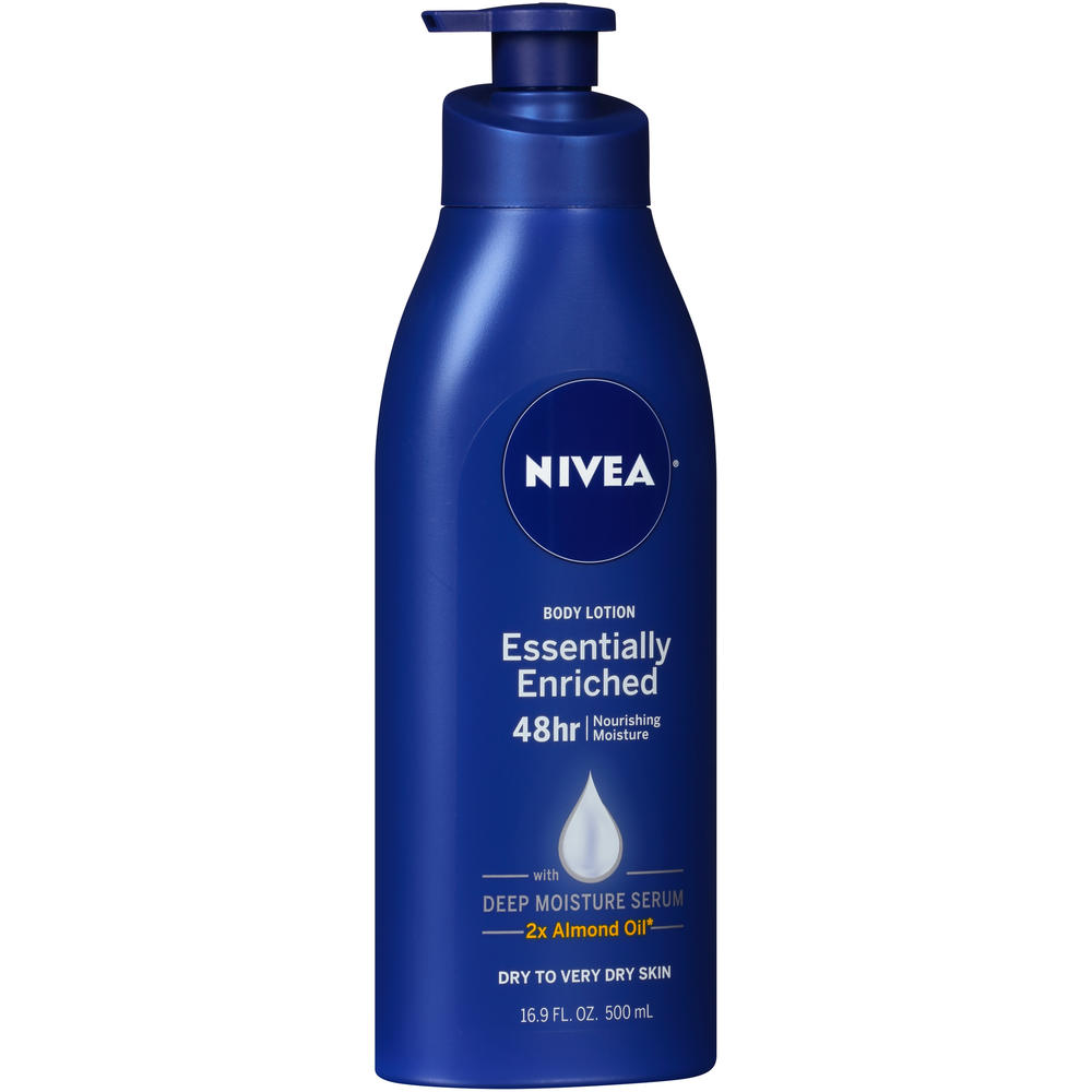 Nivea Essentially Enriched Daily Lotion, For Dry to Very Dry Skin, 16.9 fl oz