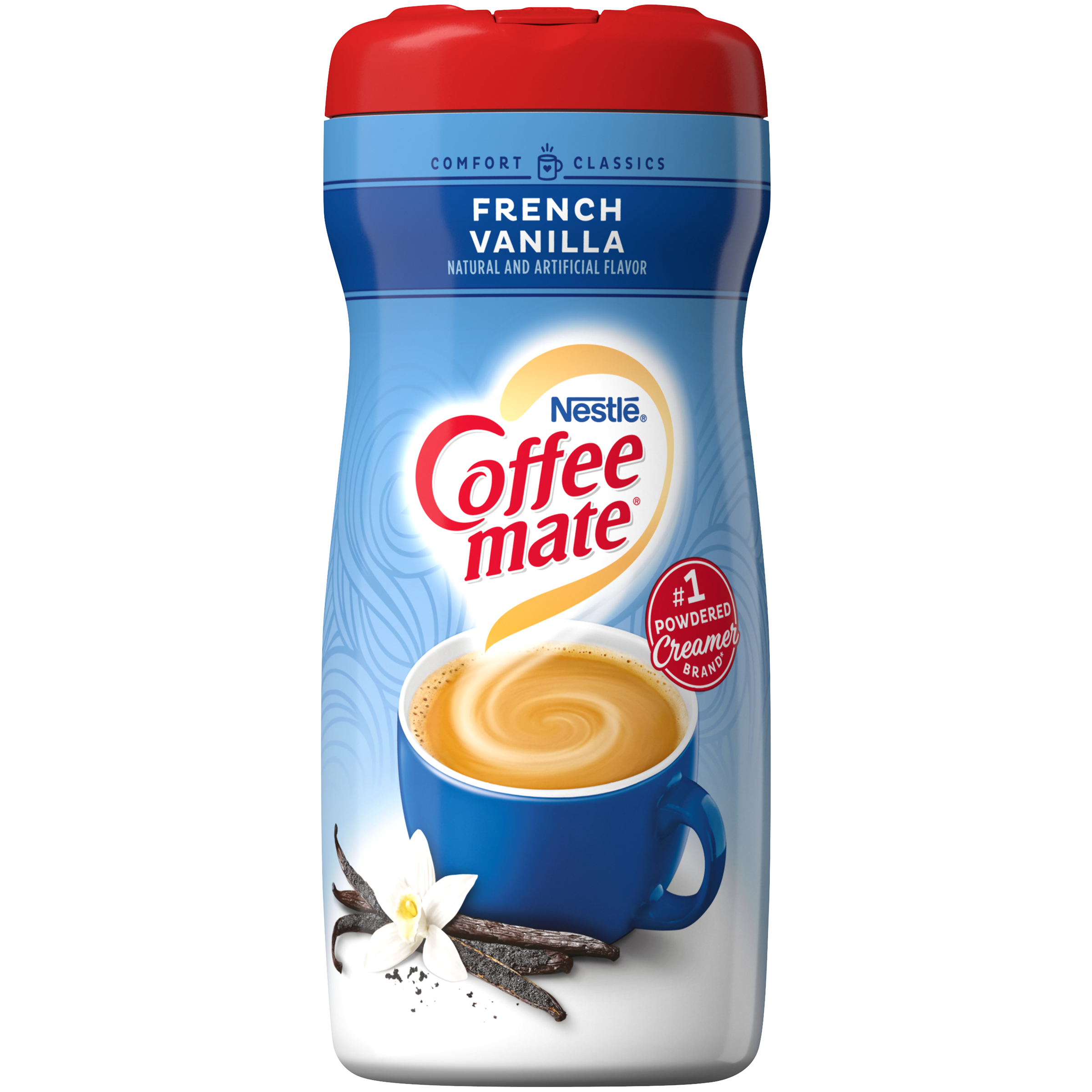 Coffee-mate Coffee Creamer, French Vanilla, 15 oz (425.2 g)