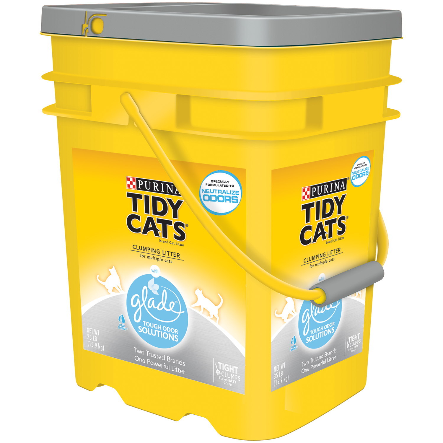 tidy cat litter with glade