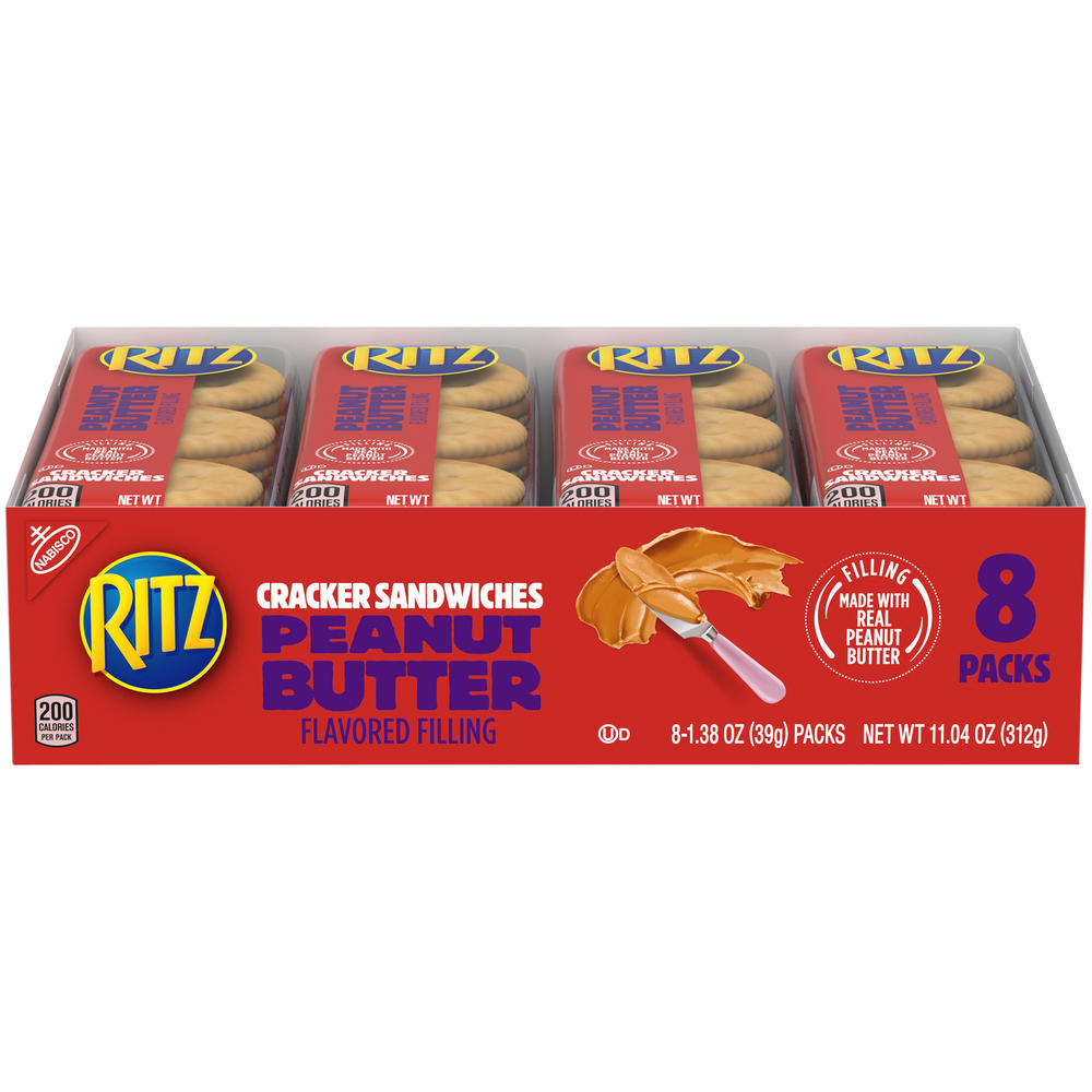 Ritz Cracker Sandwiches Peanut Butter 11.04 oz