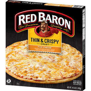 Wallpaper Red Baron Thin Crispy Five Cheese Pizza 14 76 Oz Box Food Free HD