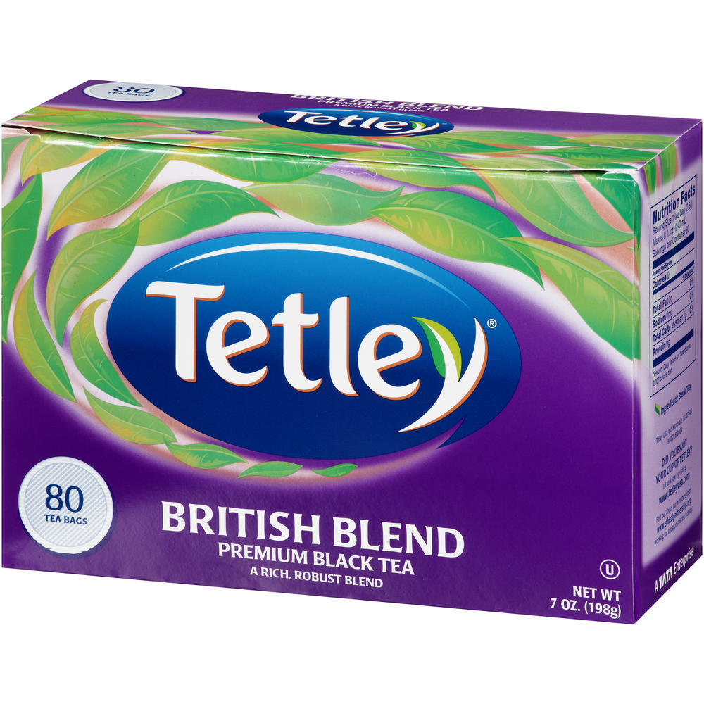 Tetley Premium Black Tea, British Blend 7 oz (198 g)