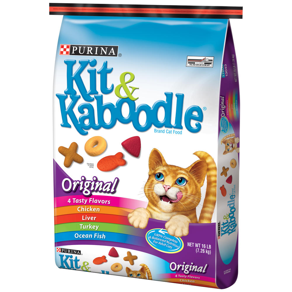 Purina Kit & Kaboodle Original Cat Food 16 lb. Bag