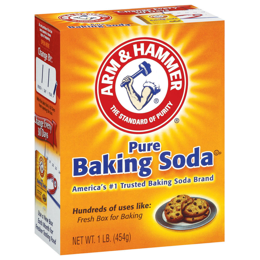 Arm & Hammer Baking Soda, Pure, 1 lb (454 g)