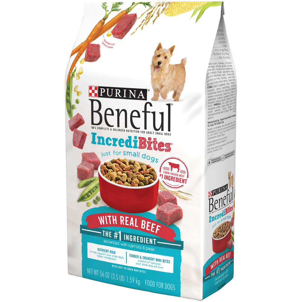 Beneful IncrediBites Dog Food 3.5 lb. Bag