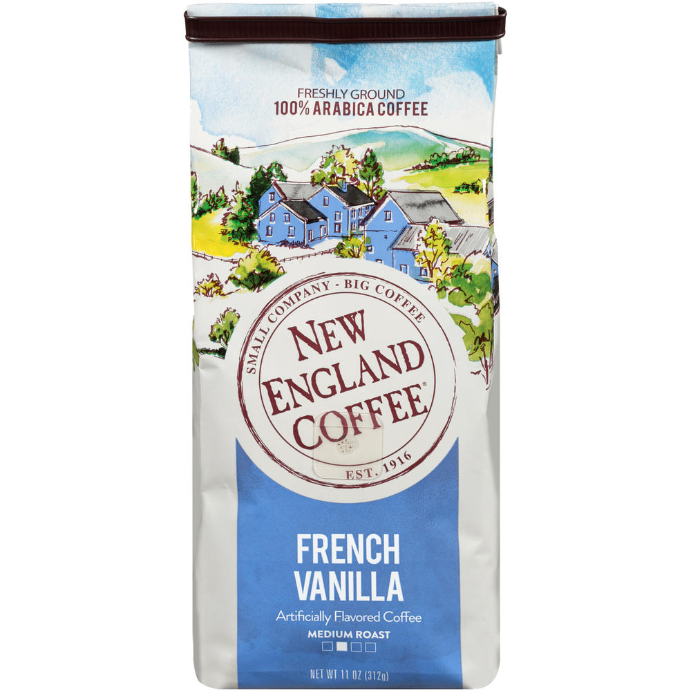 New England French Vanilla Coffee, 11 Oz.