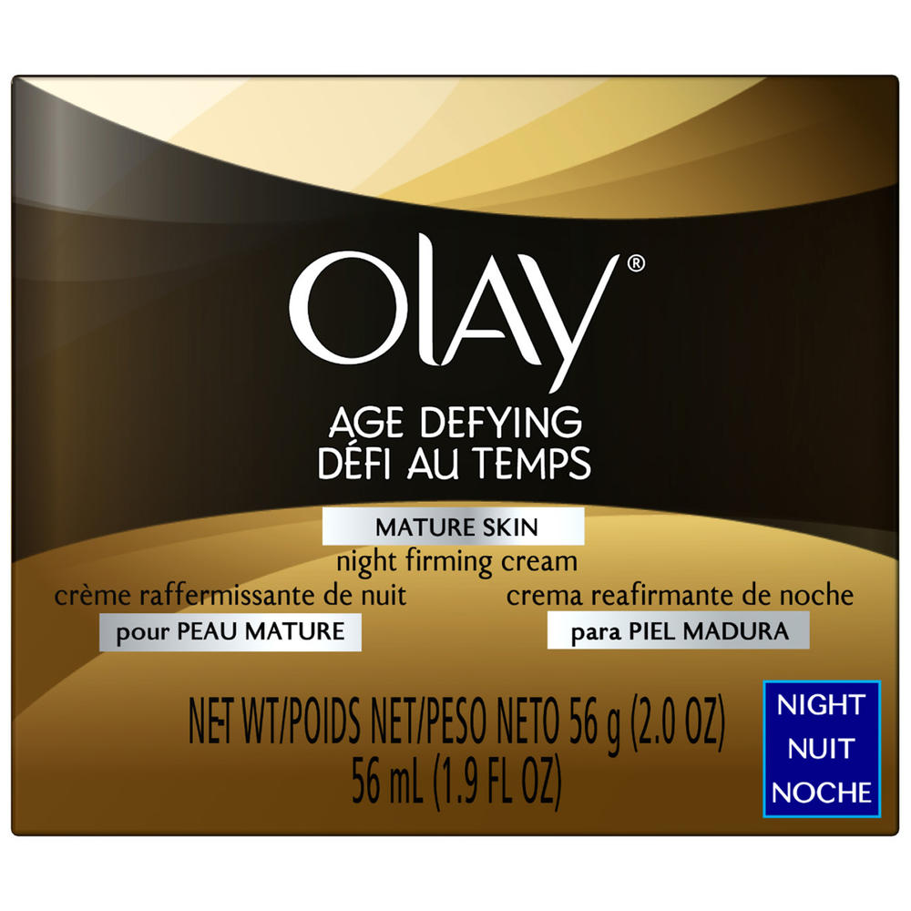 Olay Mature Skin Firming Cream, Anti-Wrinkle, Night, 2 oz (56 g)