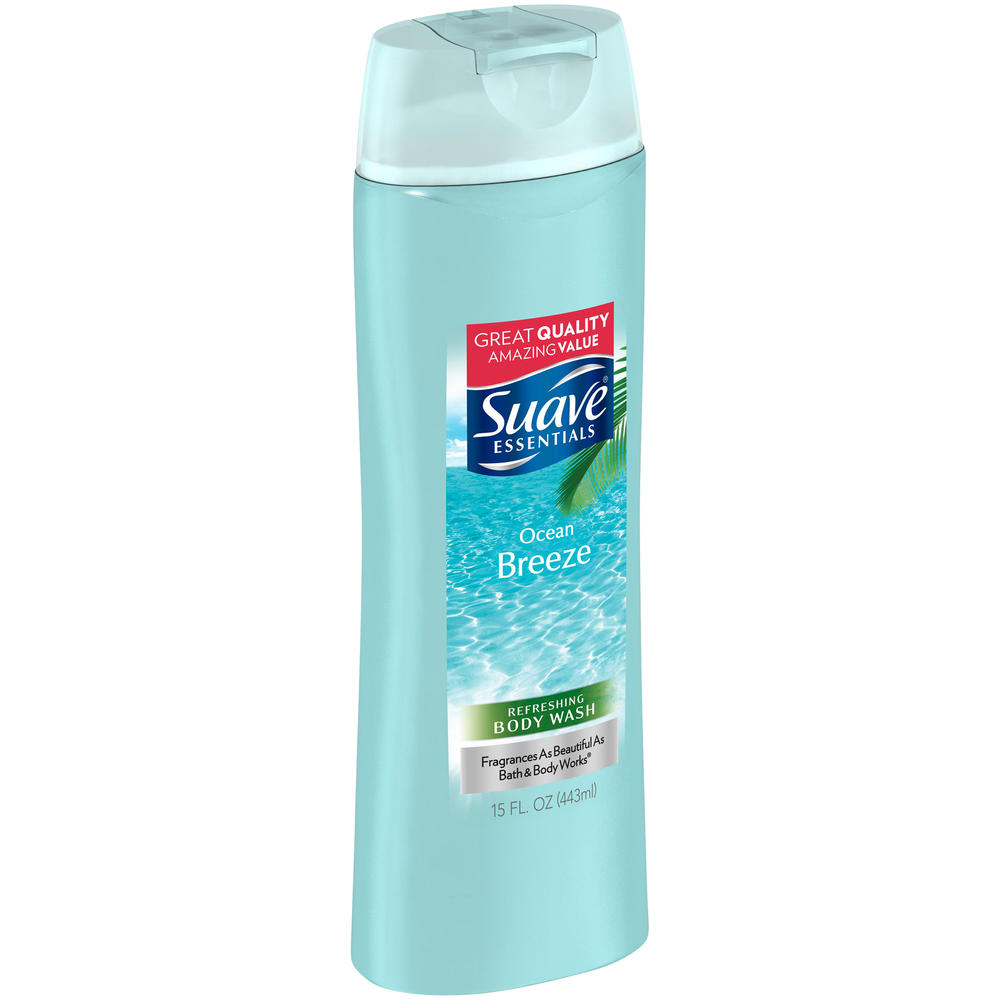 Suave Naturals Body Wash, Refreshing, Ocean Breeze, 12 fl oz (355 ml)