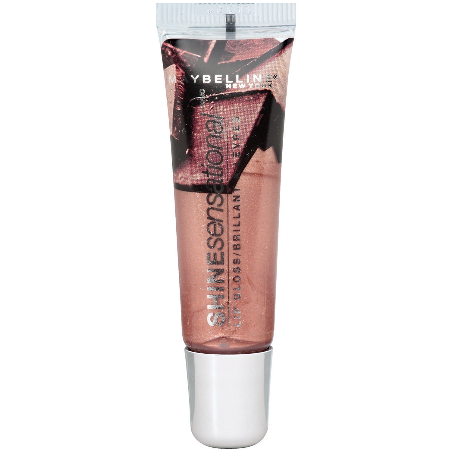 Maybelline New York Shine Sensational Lip Gloss, Cocoa Fever 50, 0.38 fl oz (11.3 ml)