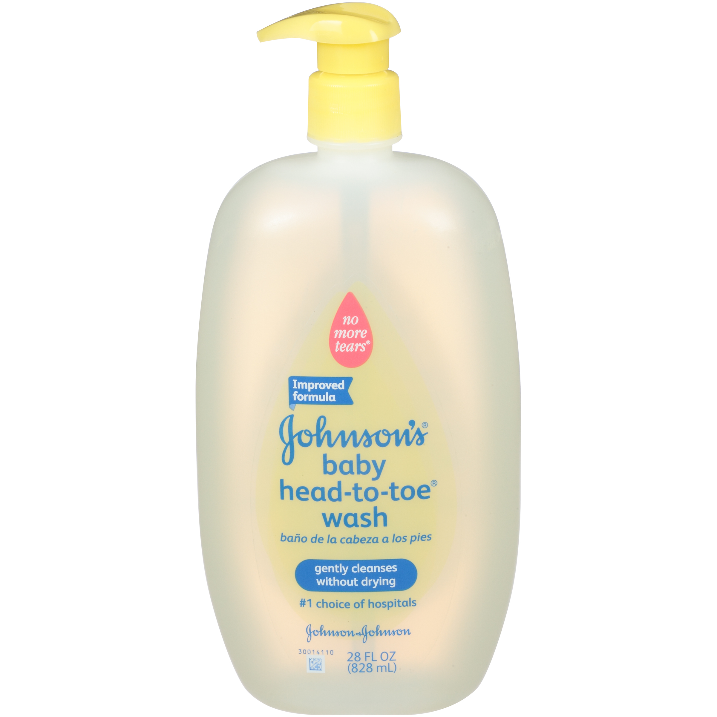 Johnson's No More Tears HeadToToe Baby Wash, 28 fl oz