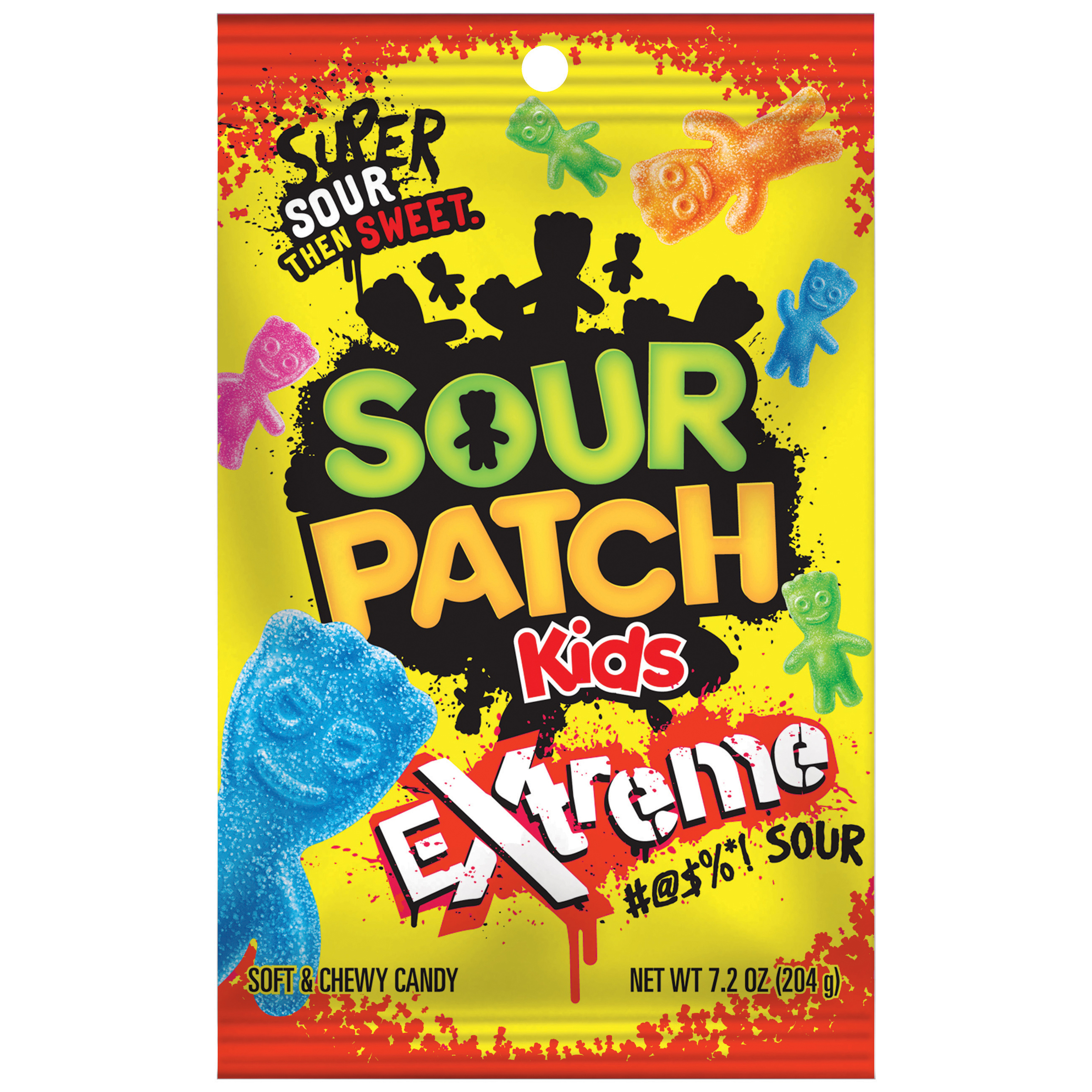 Sour Patch Extreme Soft & Chewy Candy, 7.2 oz (204 g)
