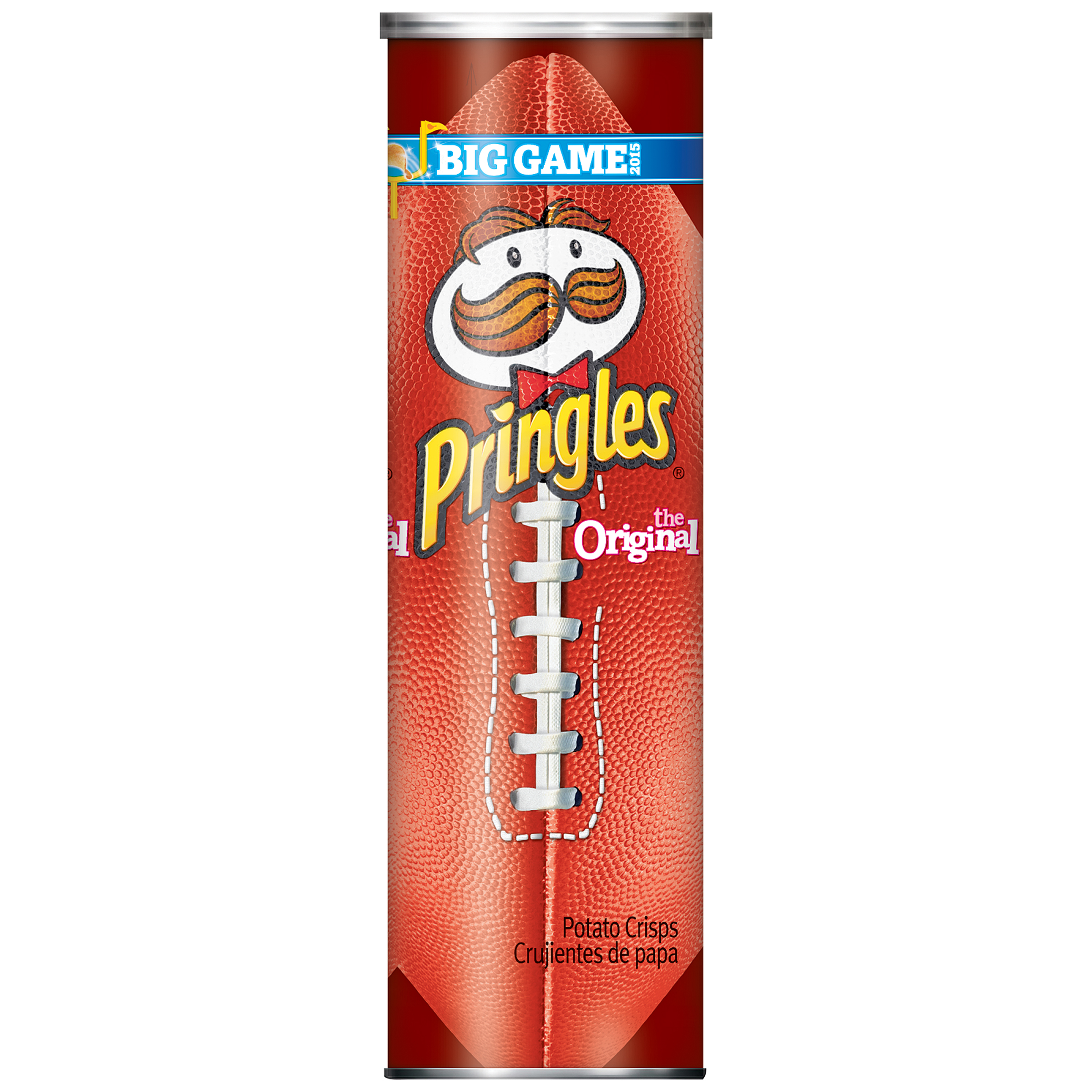 Pringles Potato Crisps Original, 5.68 oz, canister, No Artificial flavor