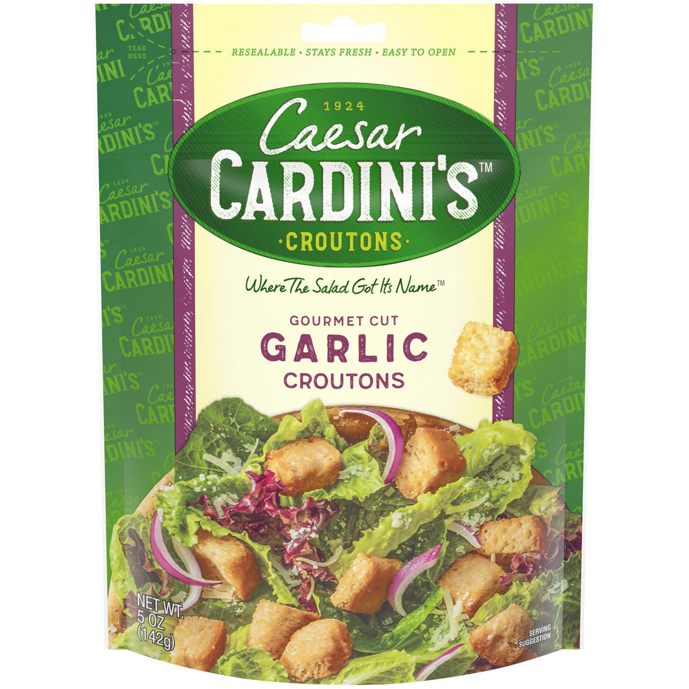 Cardini's Croutons, Garlic, 5 oz (142 g)