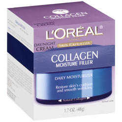 L'Oreal LOral Paris Dermatologist-tested LOreal Paris Collagen Moisture Filler Anti Aging Night Face Cream, 1.7 oz.