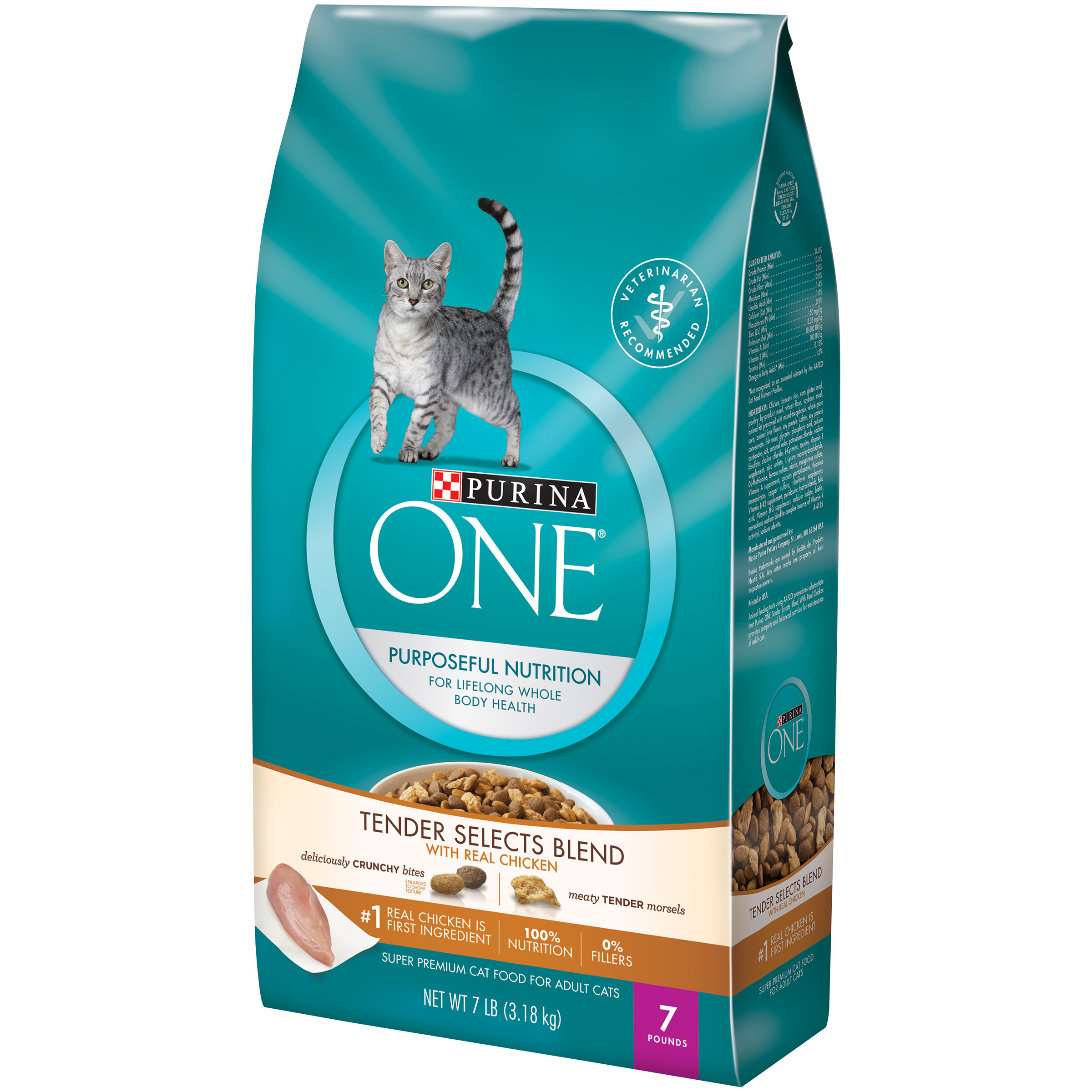purina one chicken and rice cat food