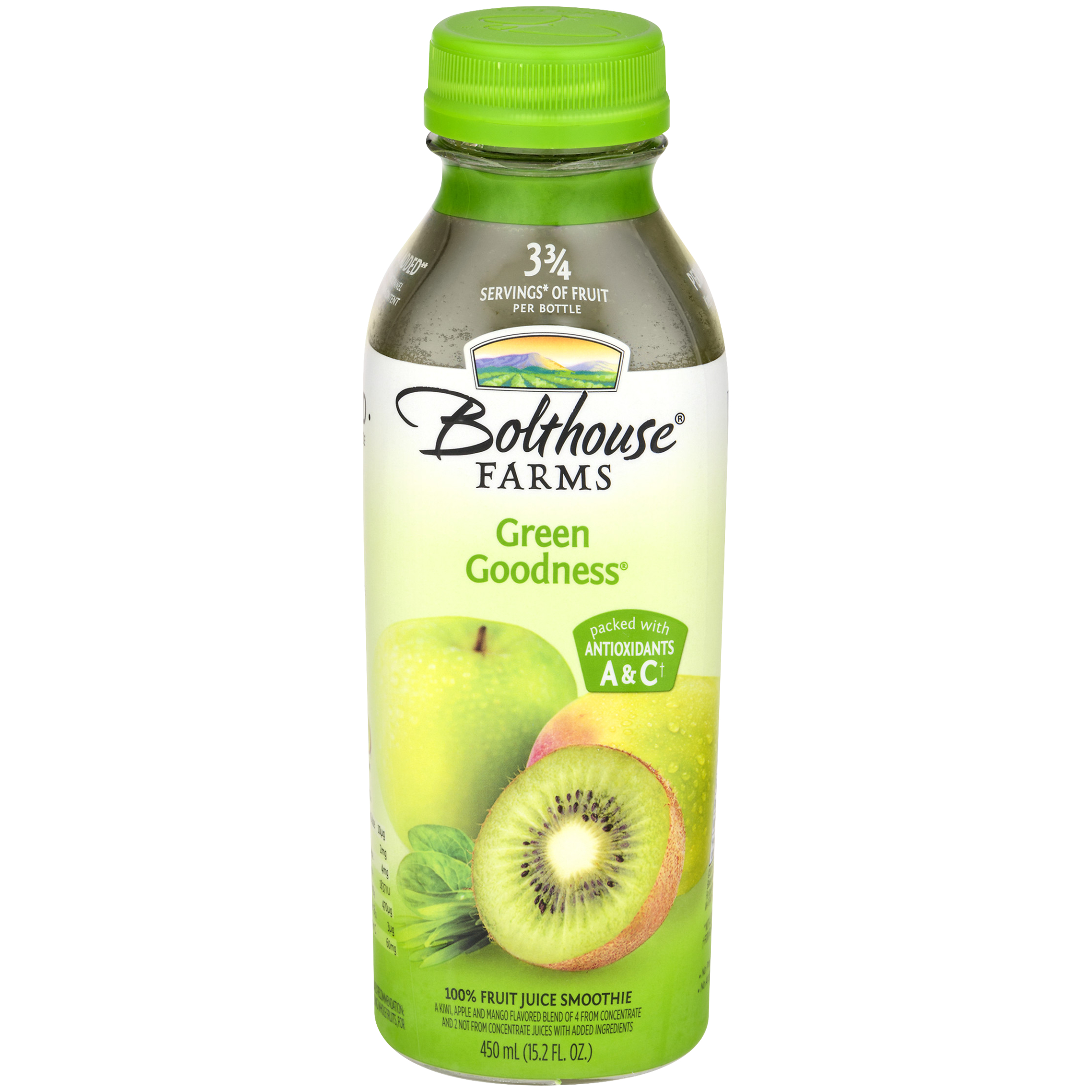 Bolthouse Farms Green Goodness 100% Fruit Juice Smoothie ...