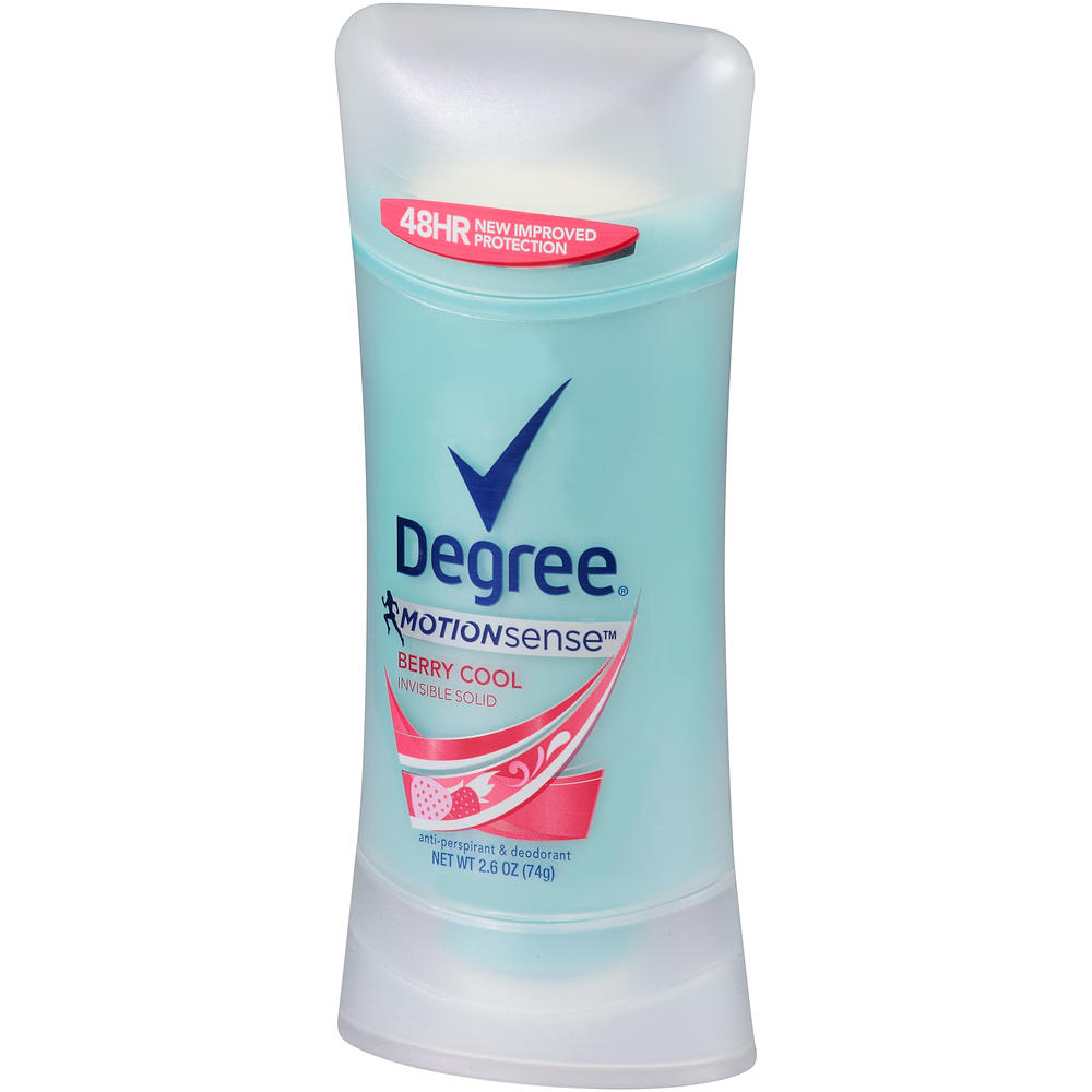 Women's Anti-Perspirant & Deodorant, Berry Cool Invisible Solid, 2.6 OZ