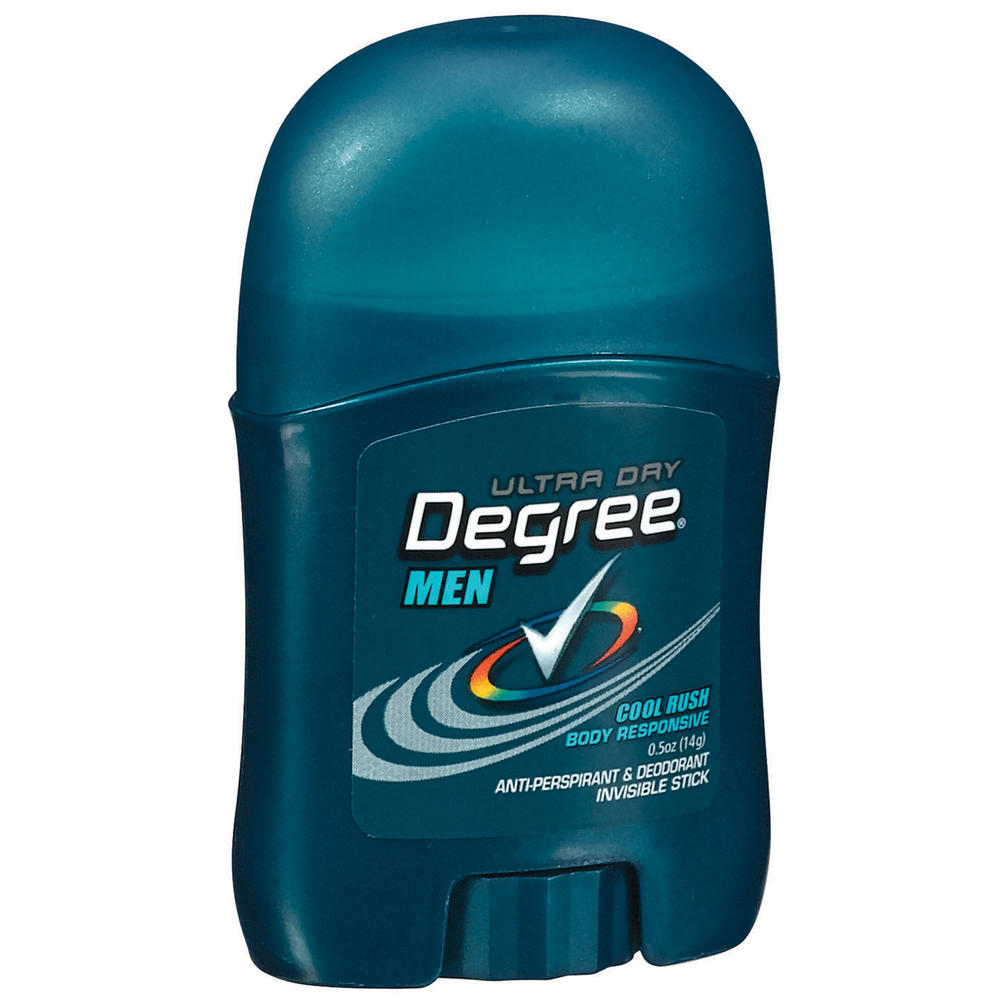 Men Anti-Perspirant & Deodorant, Invisible Stick, Cool Rush 0.5 oz (14 g)