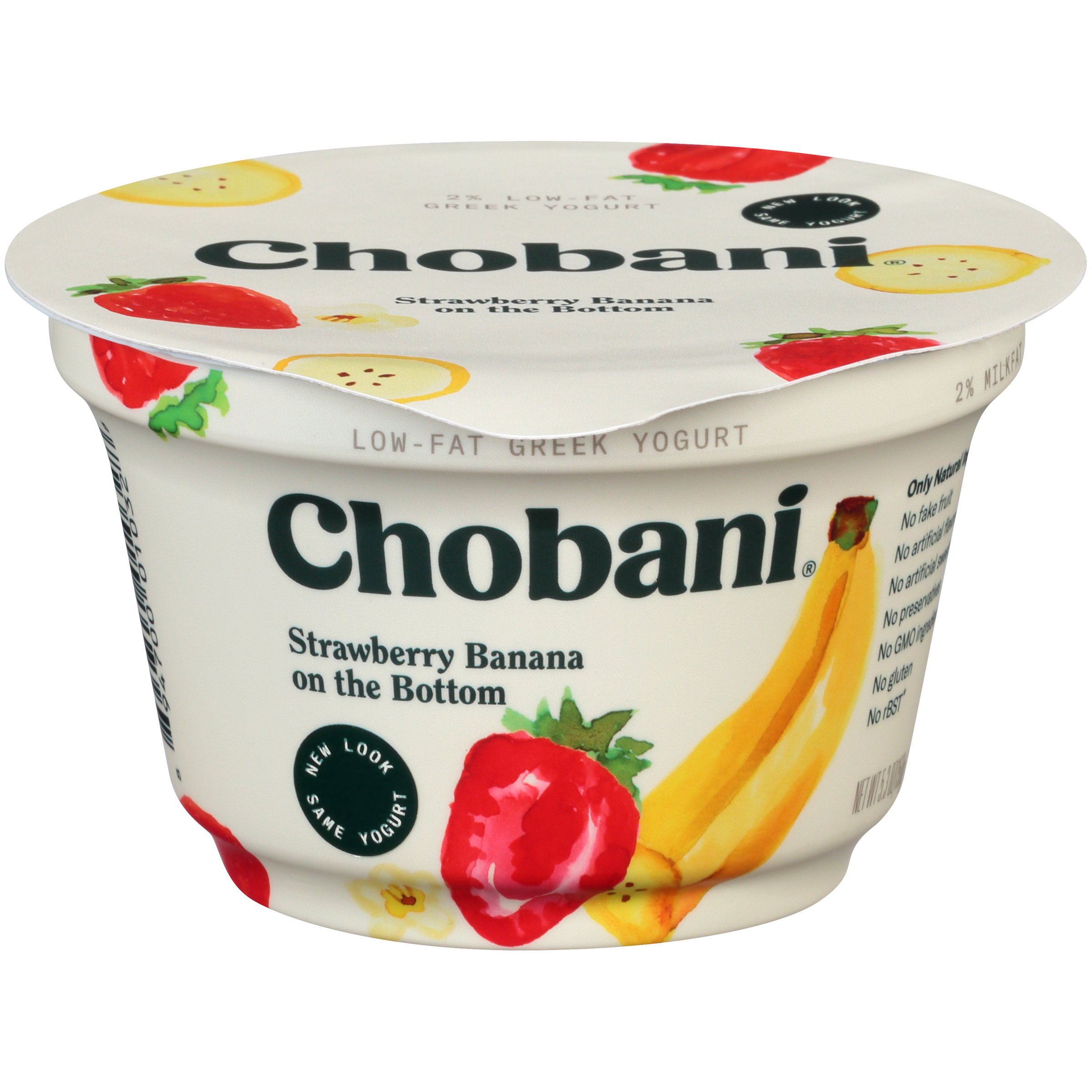Chobani Yogurt, Greek, Low-Fat, Strawberry Banana 6 oz (170 g)