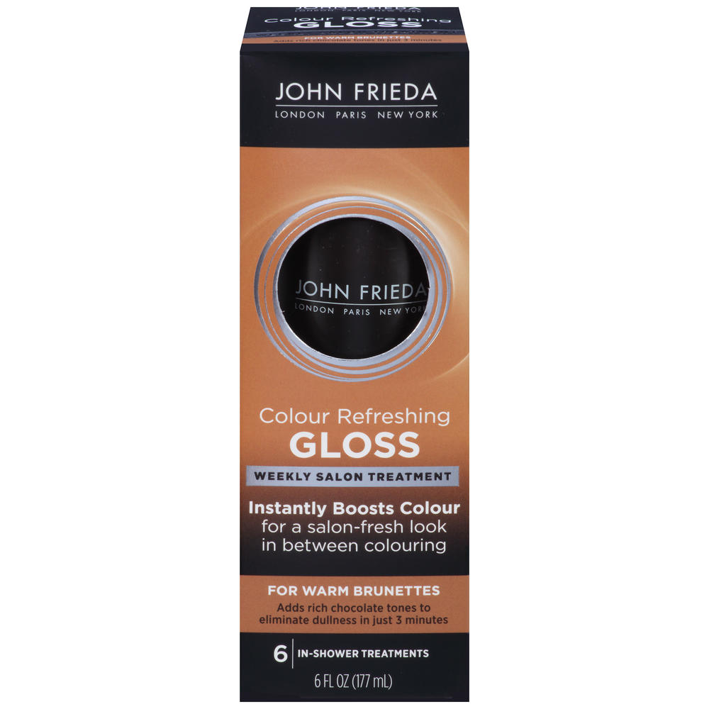 John Frieda Colour Refreshing Gloss, For Warm Brunettes, 6 fl oz (177 ml)