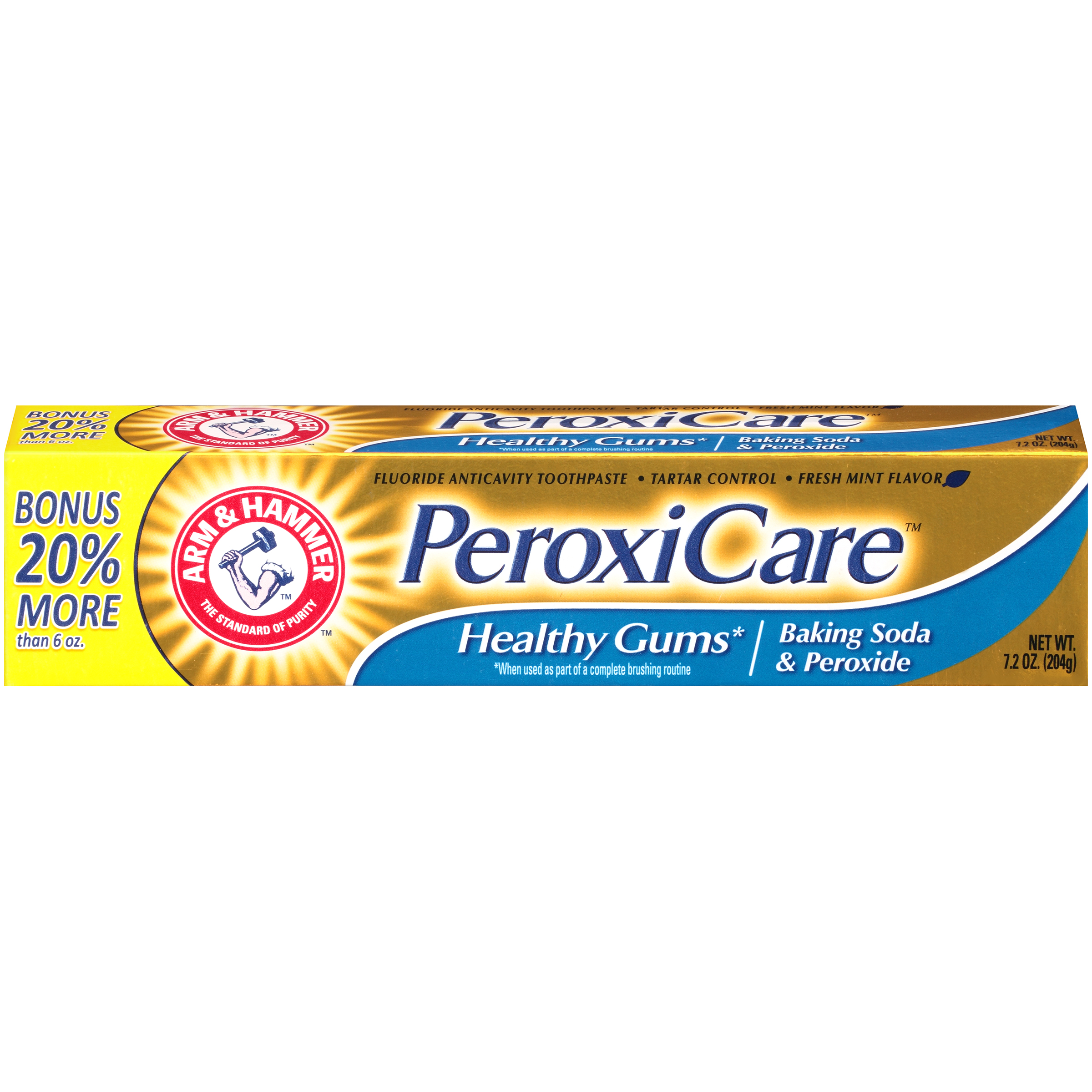 UPC 033200188070 - Arm And Hammer Peroxicare Toothpaste For Healthy ...