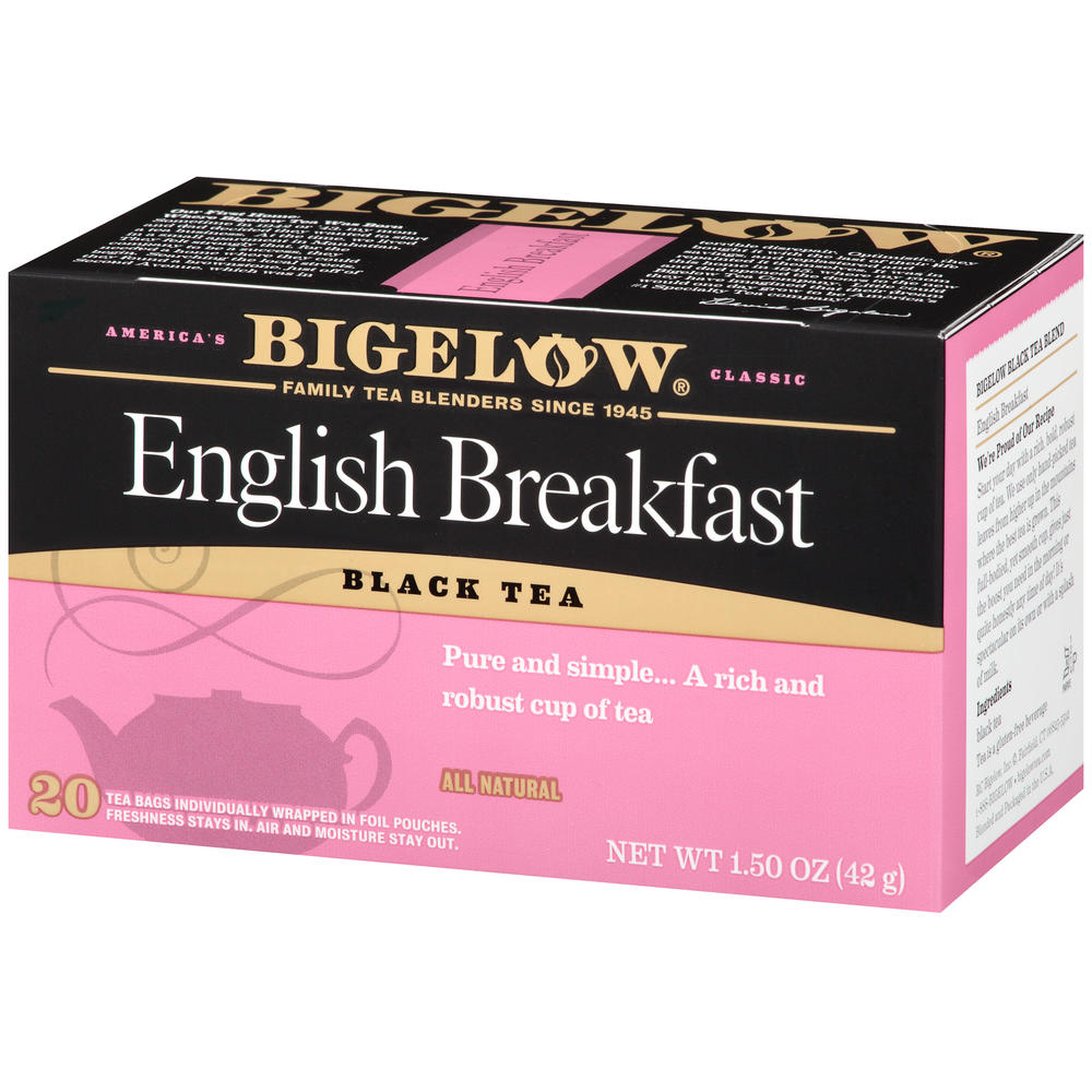 Bigelow Tea, English Breakfast, 20 tea bags [1.5 oz (42 g)]