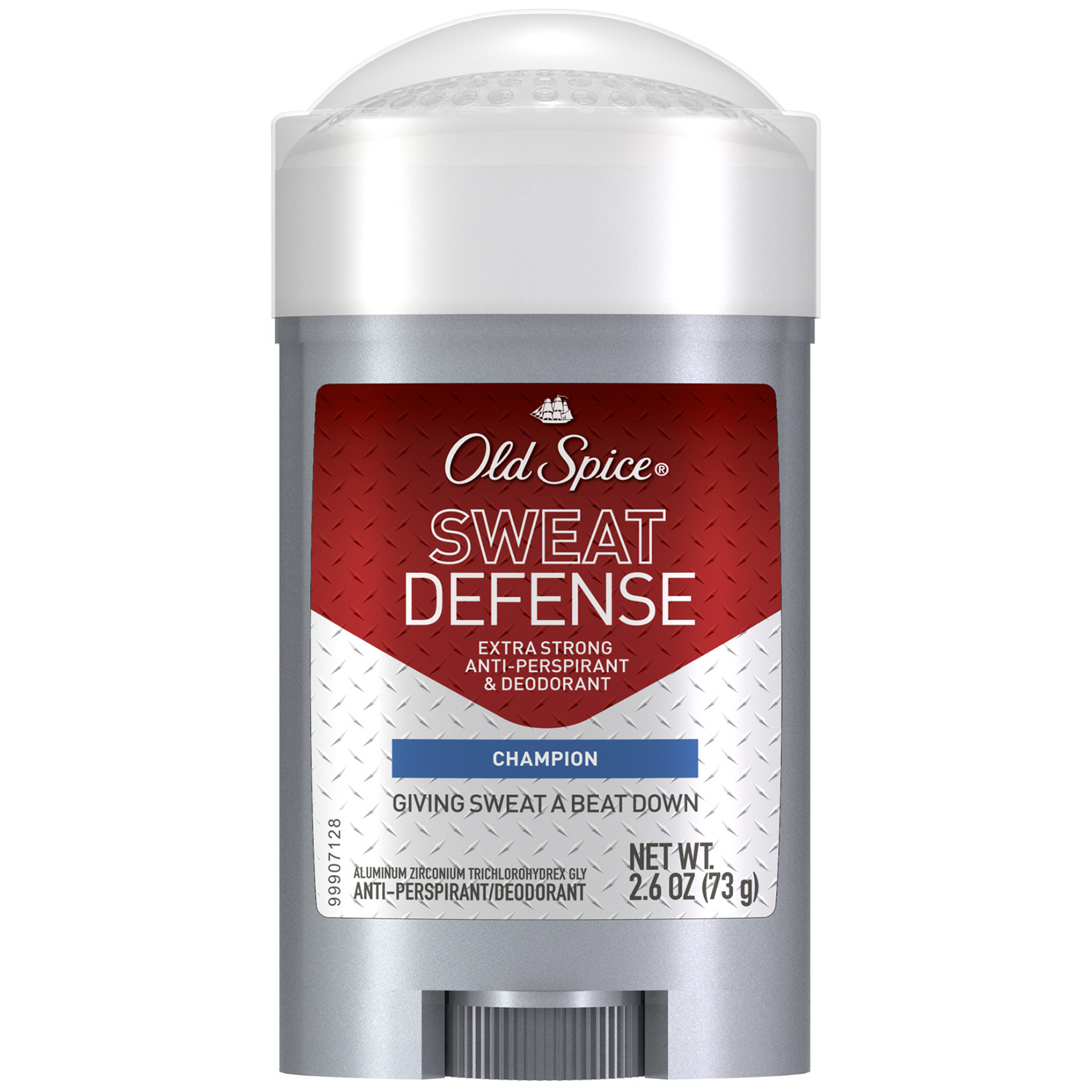 Old Spice Red Zone Sweat Defense Antiperspirant & Deodorant, Soft Solid, Champion, 2.6 oz