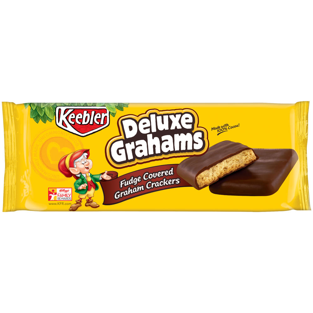 Keebler Fudge Shoppe Fudge Covered Graham Crackers, Deluxe Grahams, 12.5 oz (354 g)