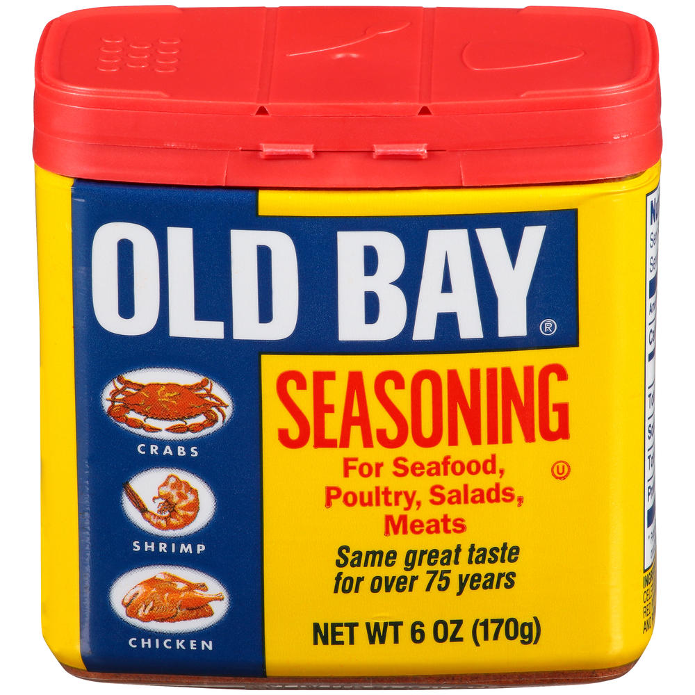 Old Bay Seasoning for Seafood, Poultry, Salads, Meats, 6 oz (170 g)