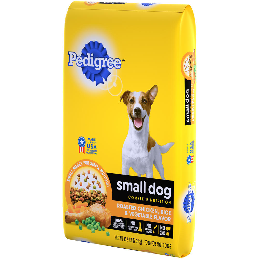 Pedigree Small Breed Kibbles Dry Dog Food - 15 Pound Bag