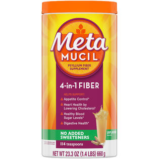 Metamucil Fiber Therapy For Regularity/Daily Fiber Supplement, Sugar ...