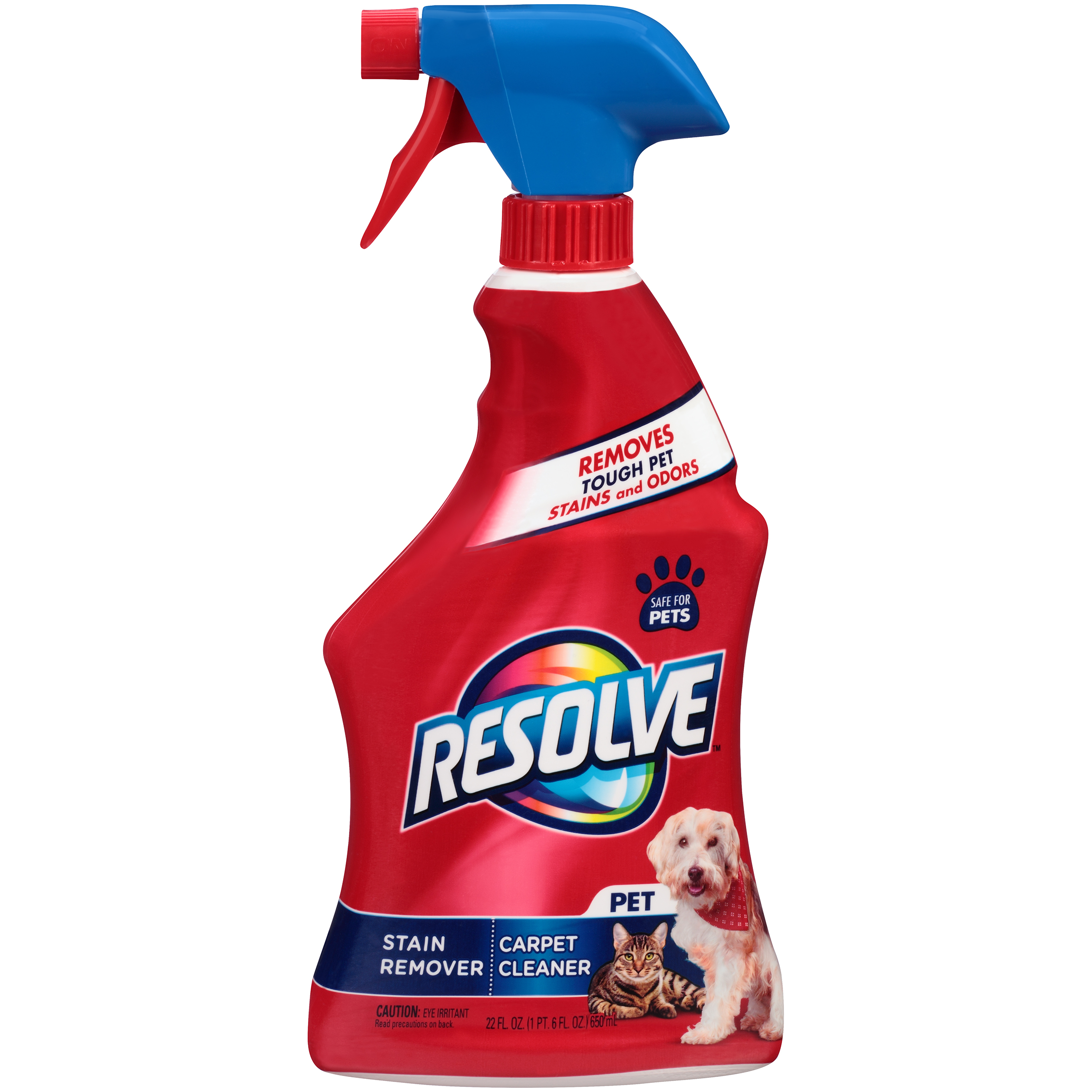 Resolve Carpet Cleaner, Spot, Pet Stain, 22 fl oz (1 pt 6 oz) 651 ml