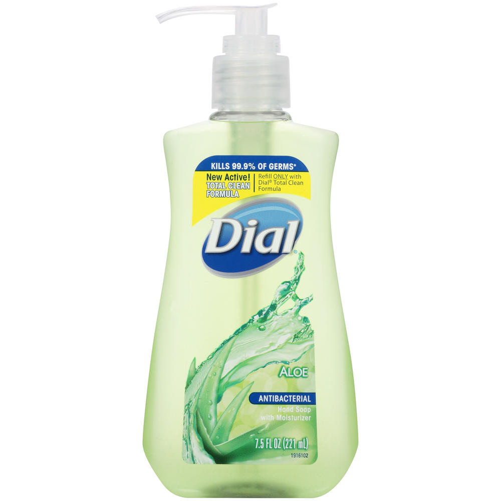 Liquid Dial Dial® Aloe Antibacterial Hand Soap with Moisturizer 7.5 fl. oz. Pump