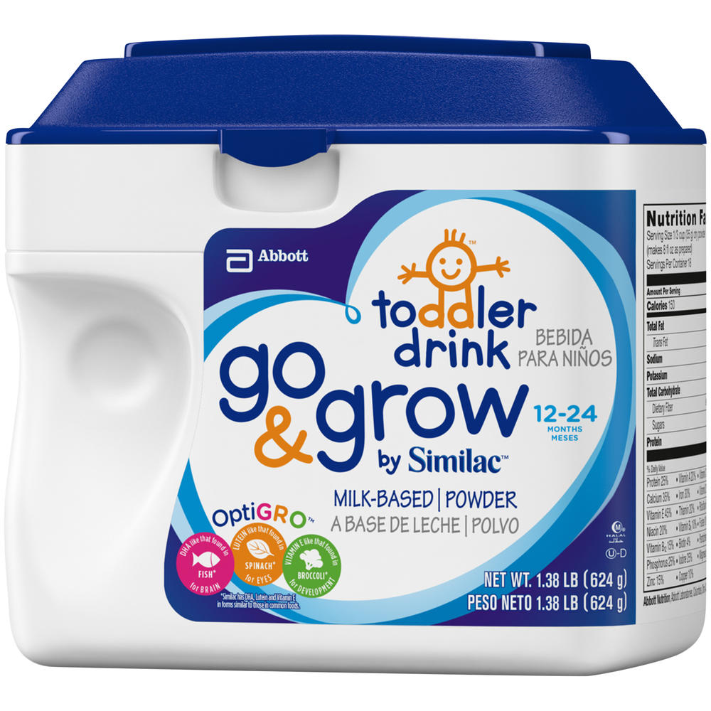 Similac Infant Formula, Milk-Based Powder, with Iron, 9-24 Months, 1.38 lb (624 g)