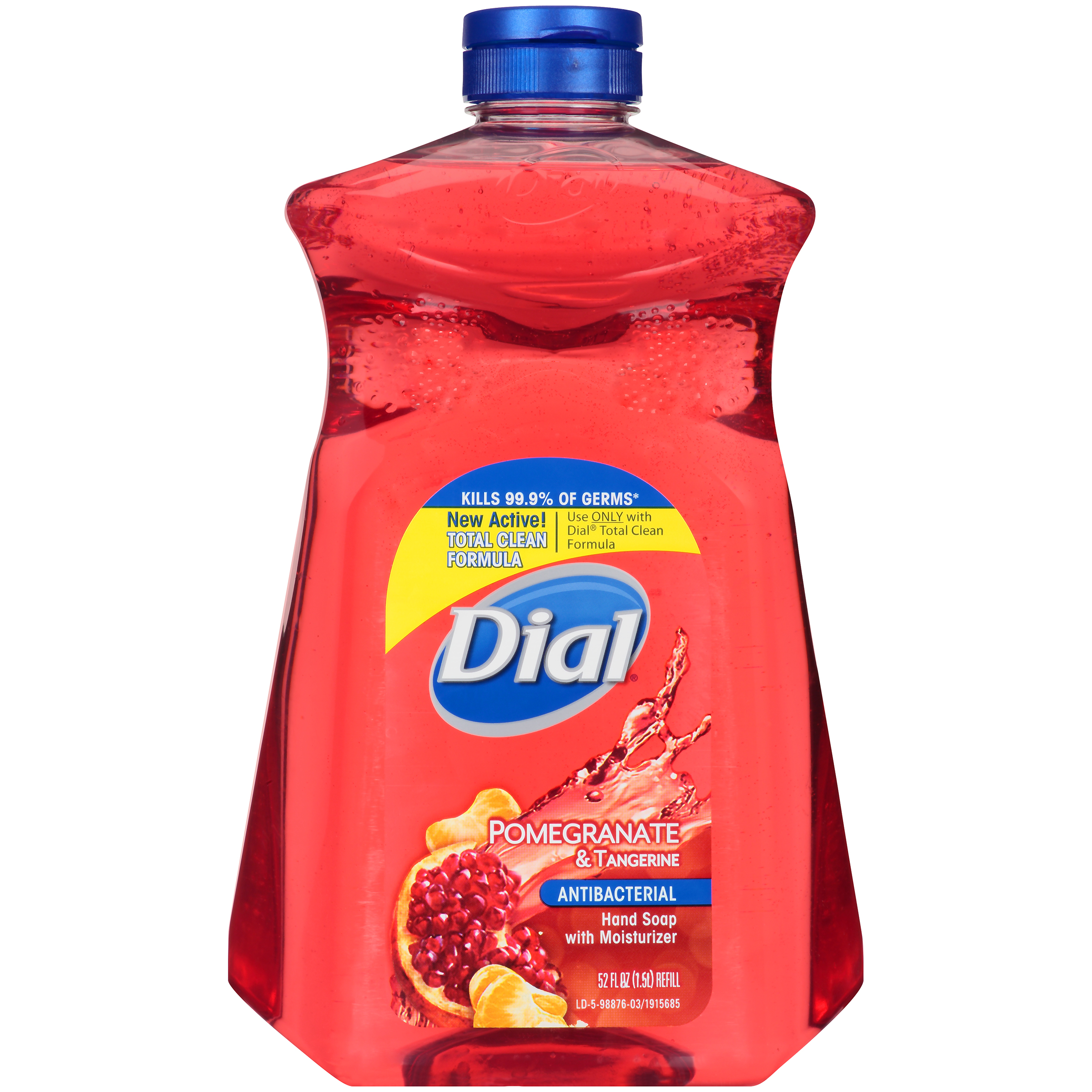 Dial Hand Soap with Moisturizer, Antibacterial, Pomegranate & Tangerine