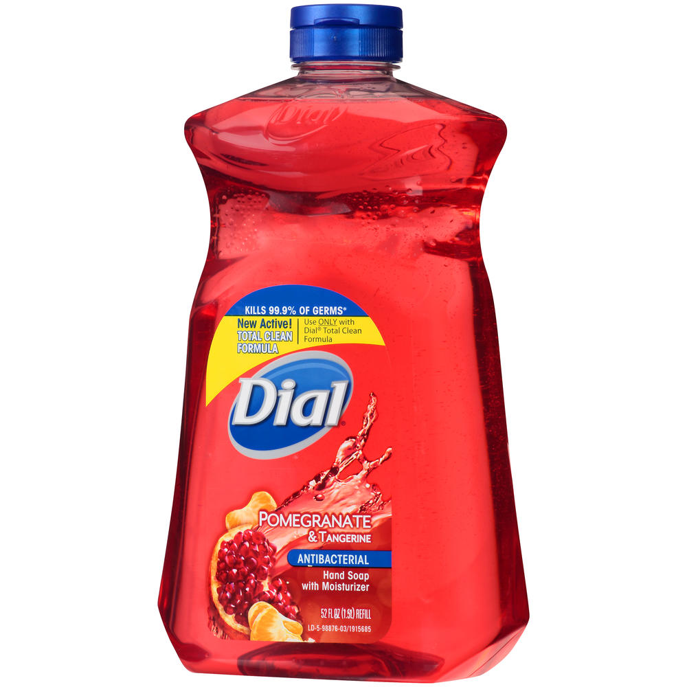 Dial Hand Soap with Moisturizer, Antibacterial, Pomegranate & Tangerine
