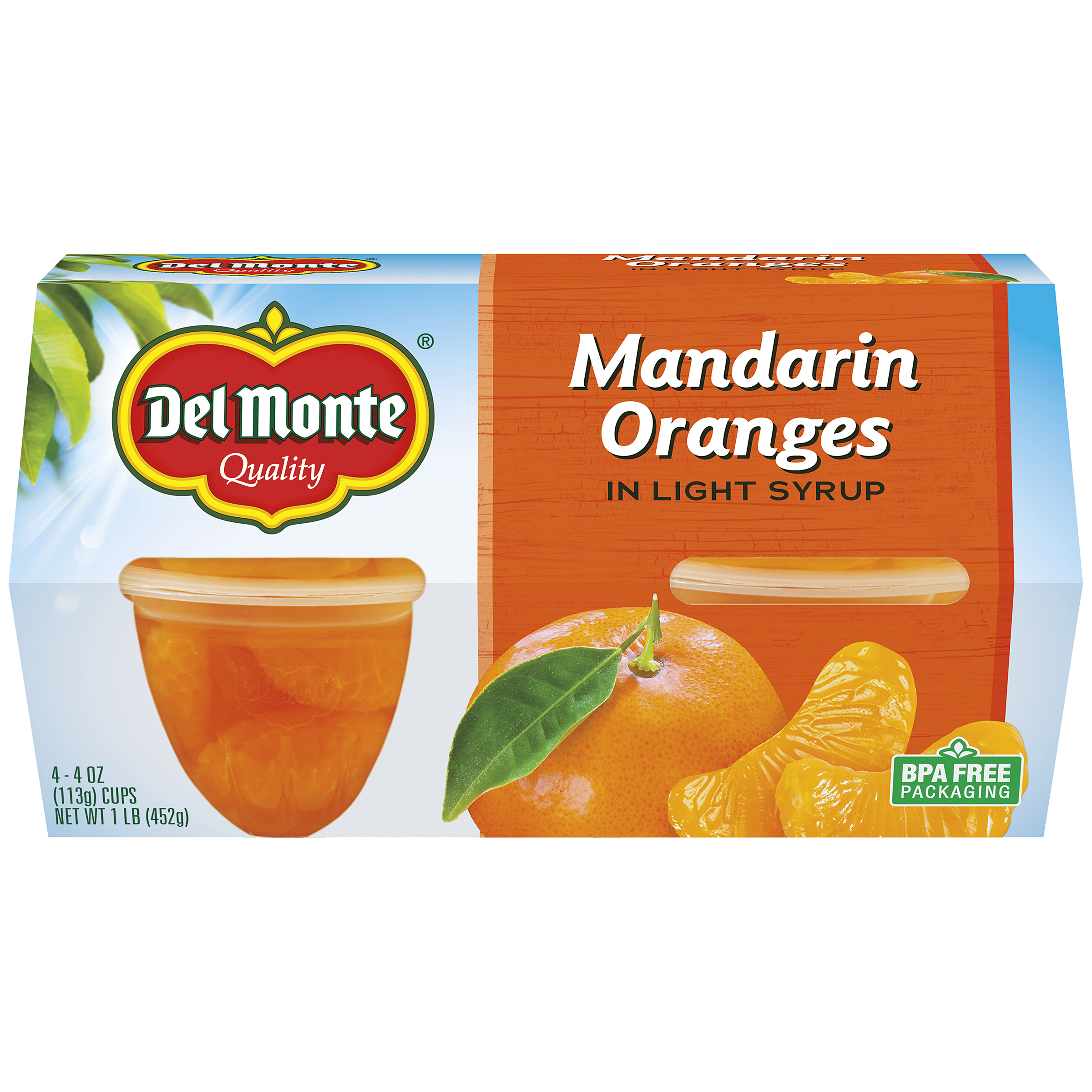 Fruit To Go in Light Syrup Mandarin Oranges 16 OZ PACK ...