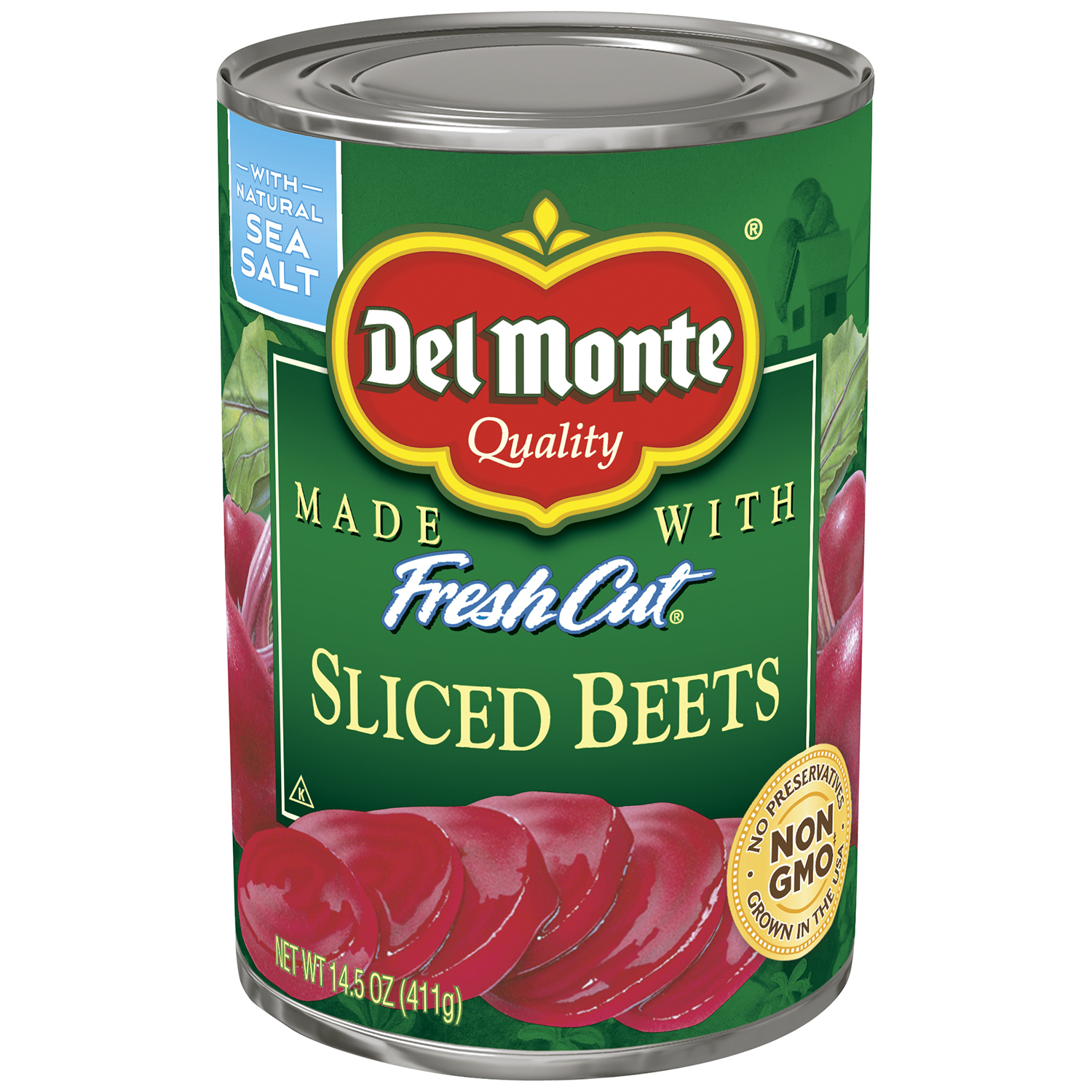 Del Monte Fresh Cut Sliced Beets 14.5 oz (411 g)