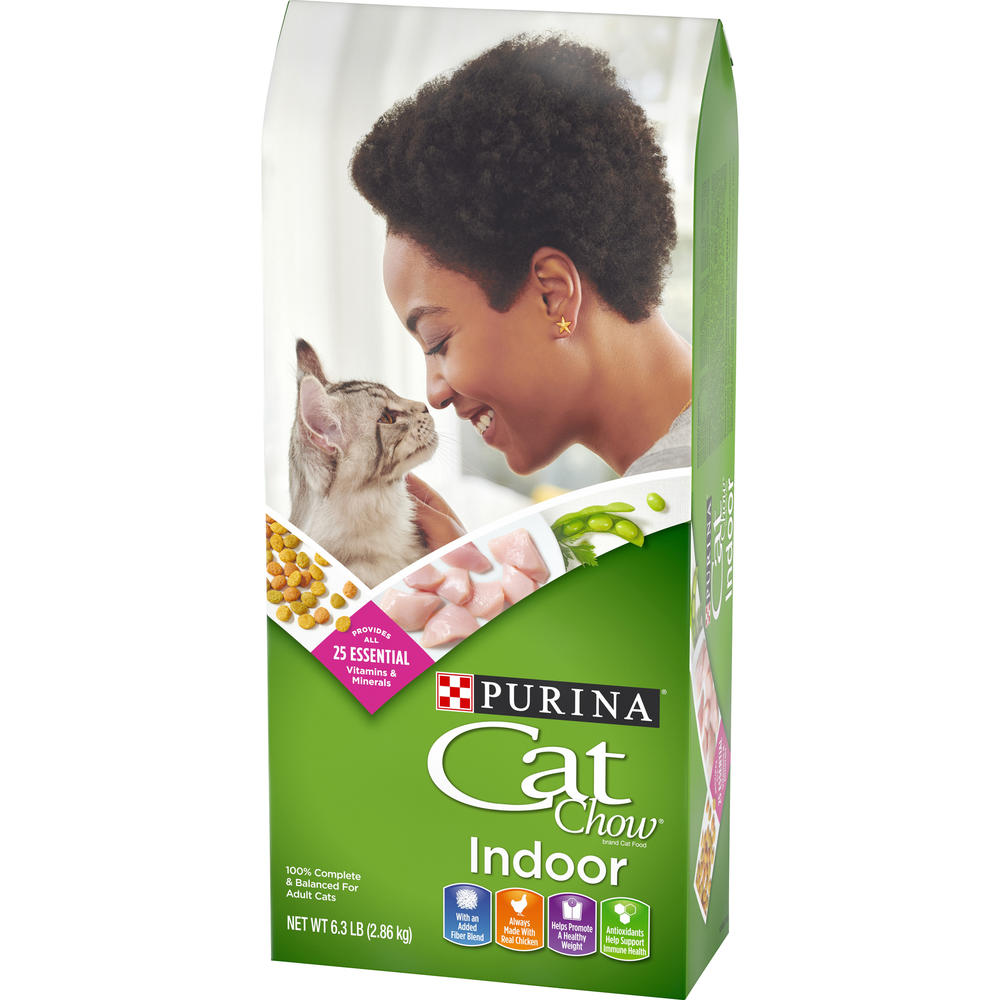 Purina Cat Chow Indoor Cat Food 6.3 lb. Bag