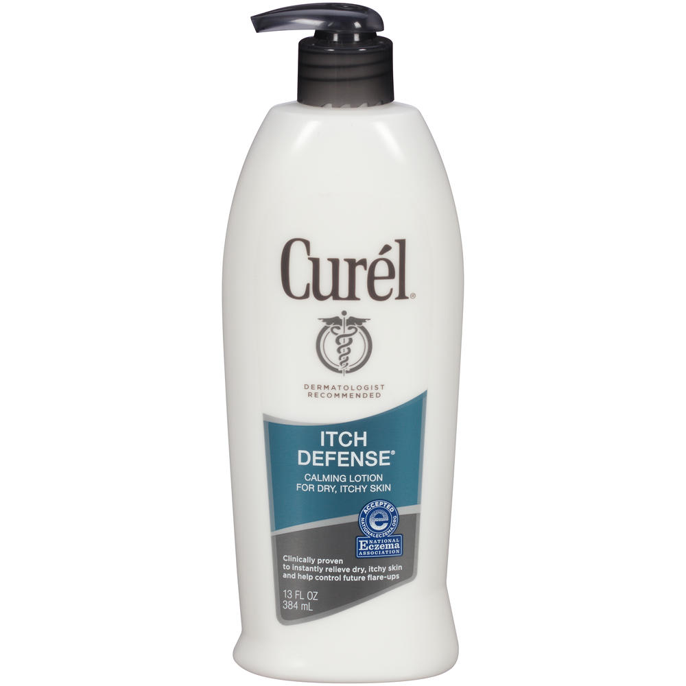 Curel Itch Defense Lotion, for Dry, Itchy Skin, 13 fl oz (384 ml)