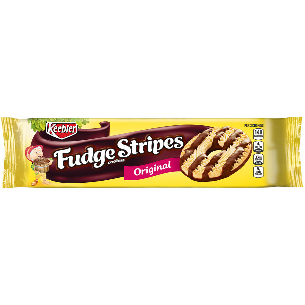 Keebler Fudge Shoppe Cookies, Fudge Stripes, 11.5 oz (326 g)