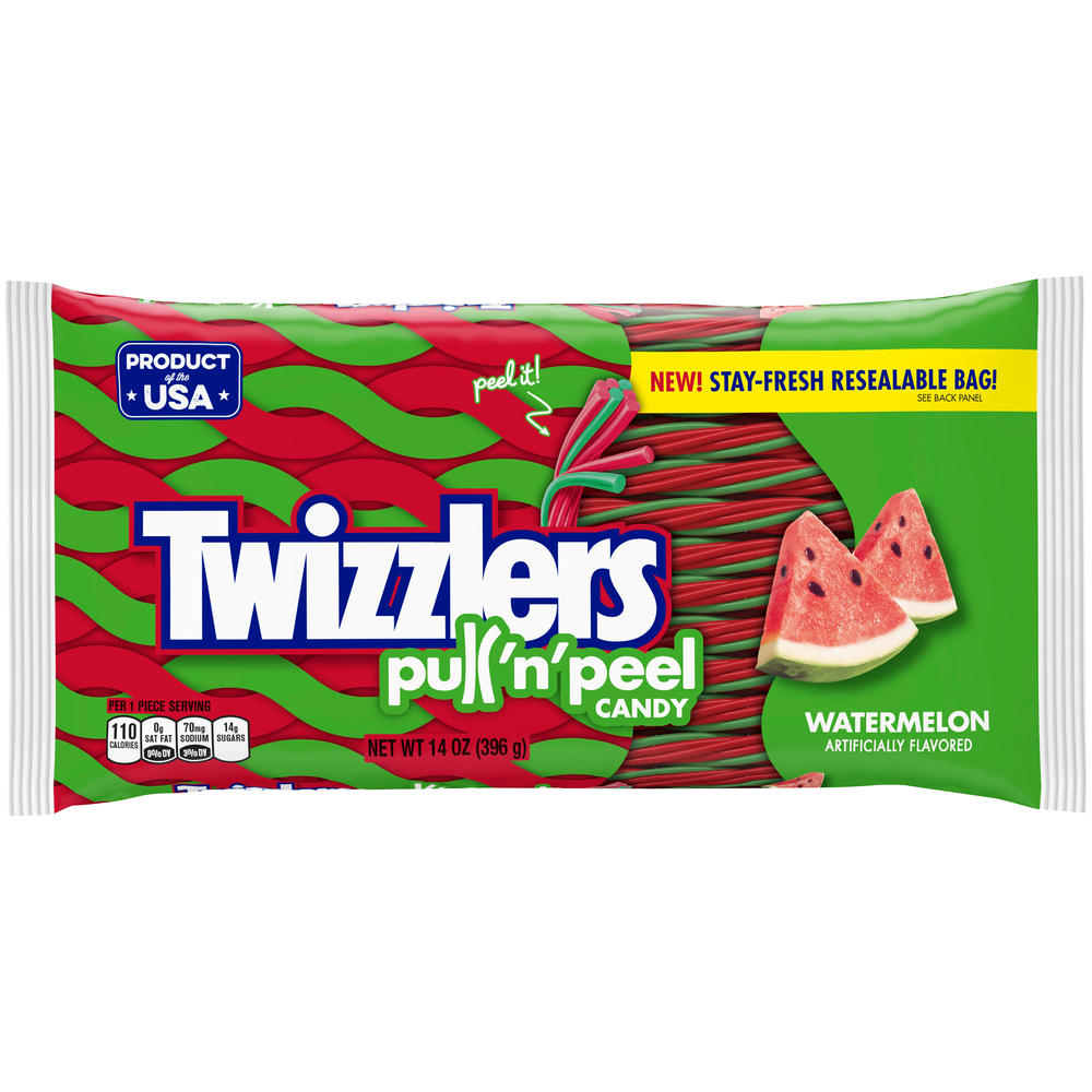Hersheys Pull n Peel Watermelon Candy   Food & Grocery   Gum