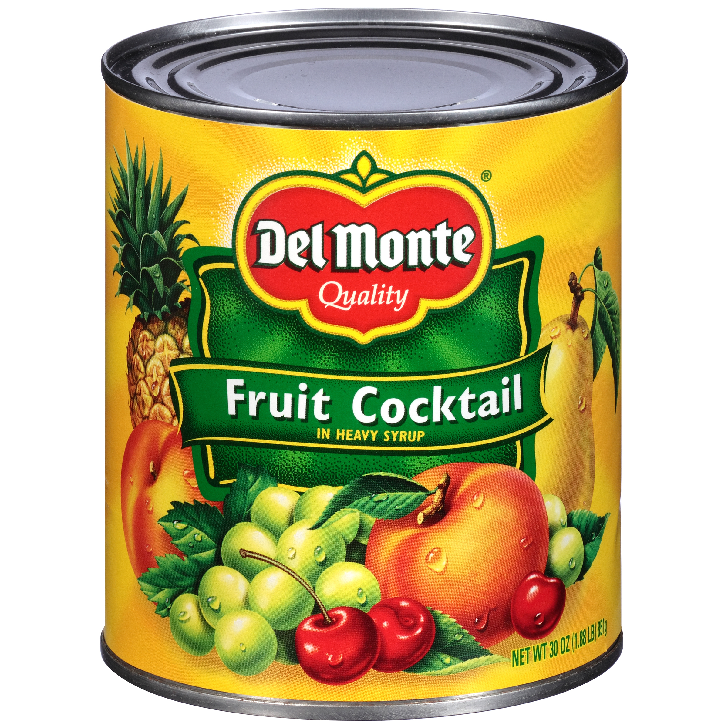 Del Monte Fruit Cocktail in Heavy Syrup, 30 oz (1 lb 14 oz) 851 g