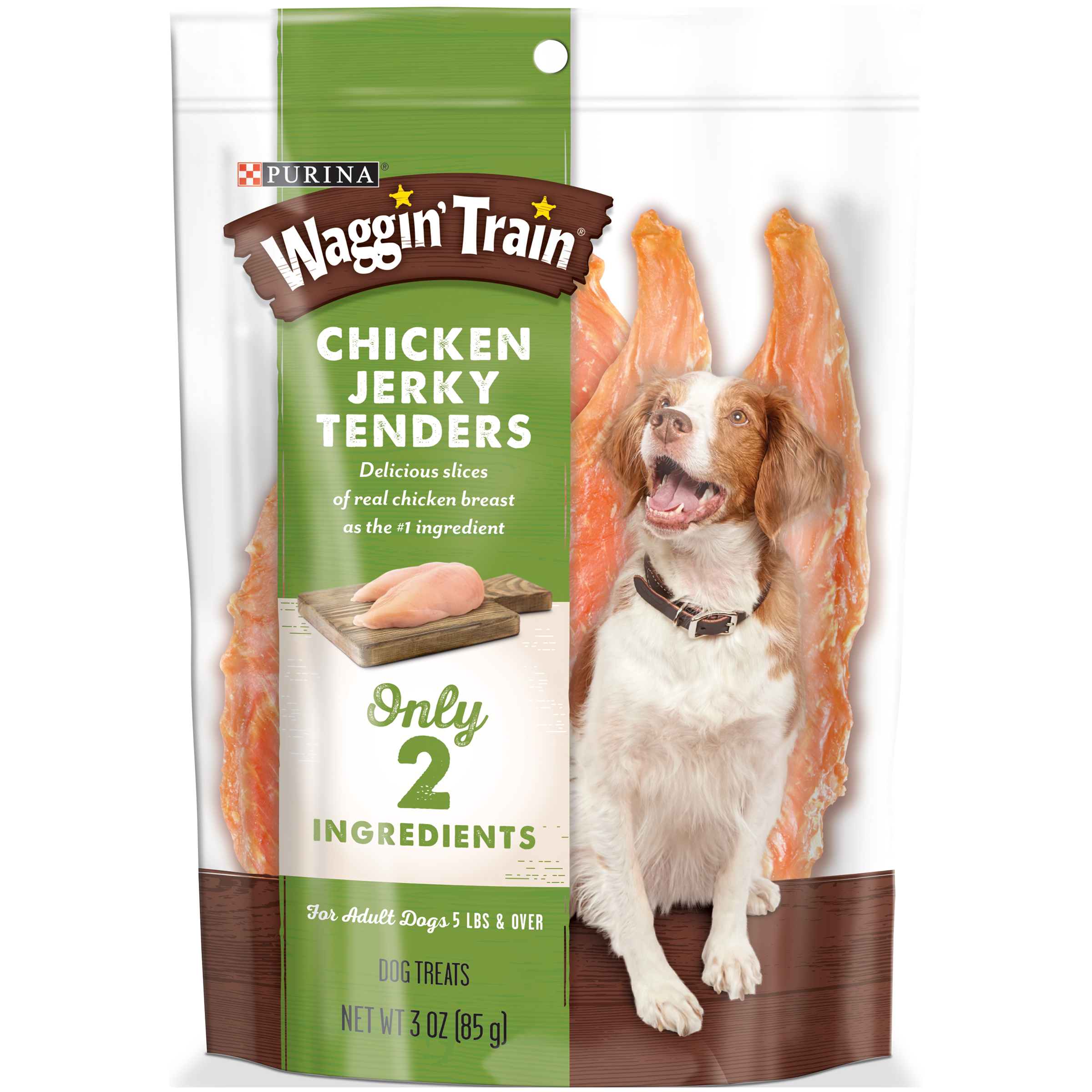 Waggin' Train Train Chicken Jerky Tenders, Dog Treats, 3 ...