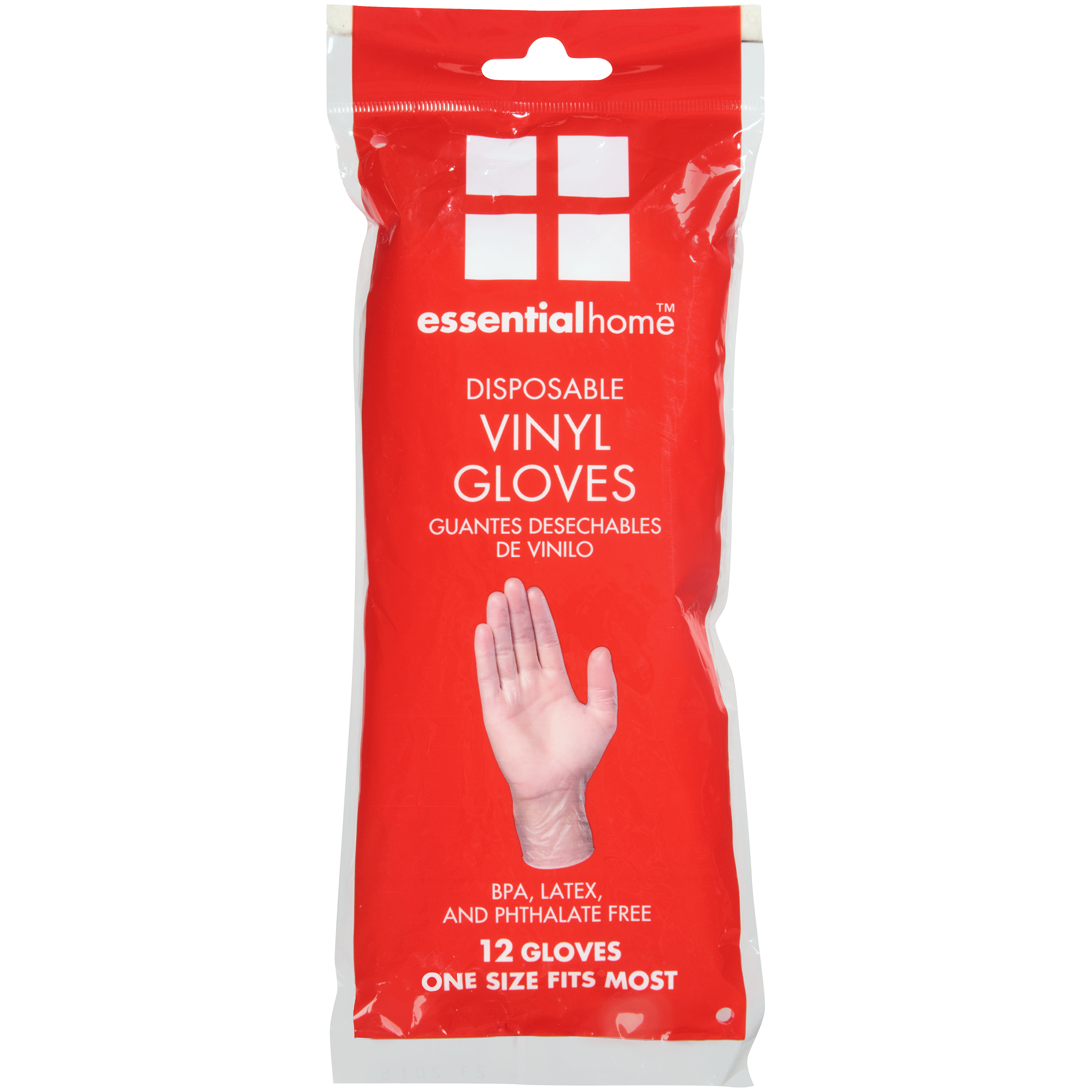 Essential Home EH DISPSBLE VINYL GL.12C EH PHTHALATE FR, Size: One Size Essential Home EH DISPSBLE VINYL GL.12C EH PHTHALATE FR, Size: One Size