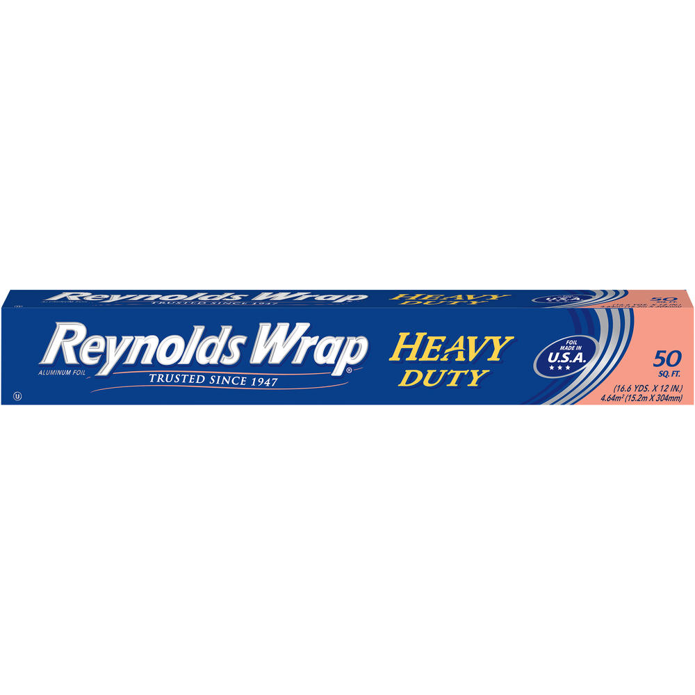 Reynolds Wrap Aluminum Foil, Heavy Duty, 50 Sq Ft, 1 roll
