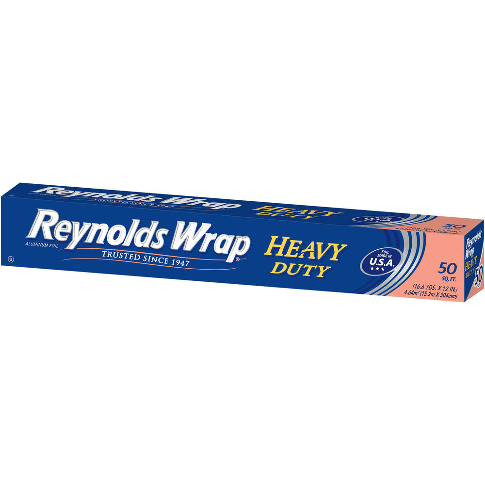 Reynolds Wrap Aluminum Foil, Heavy Duty, 50 Sq Ft, 1 roll