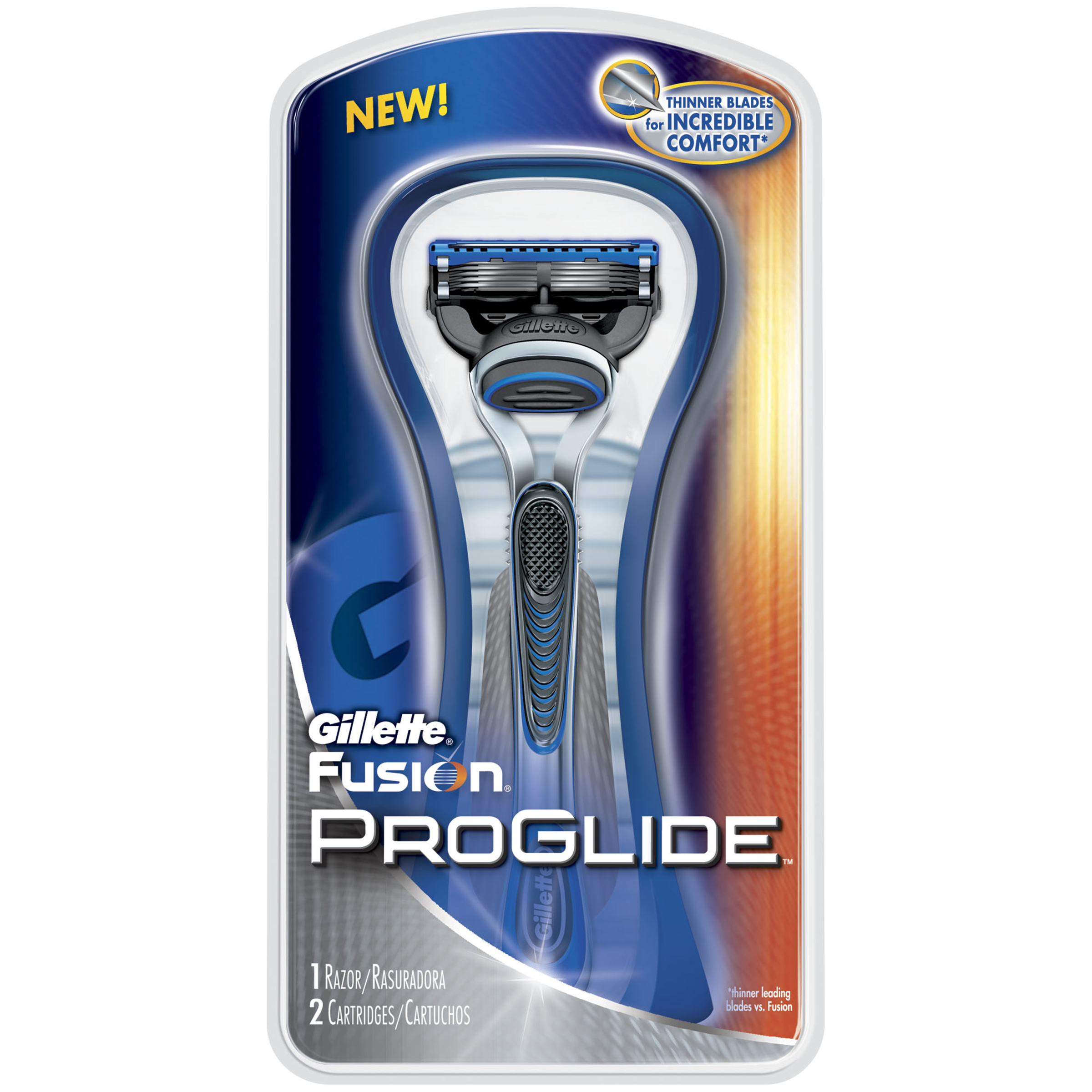 Gillette Fusion ProGlide Razor, 1 razor