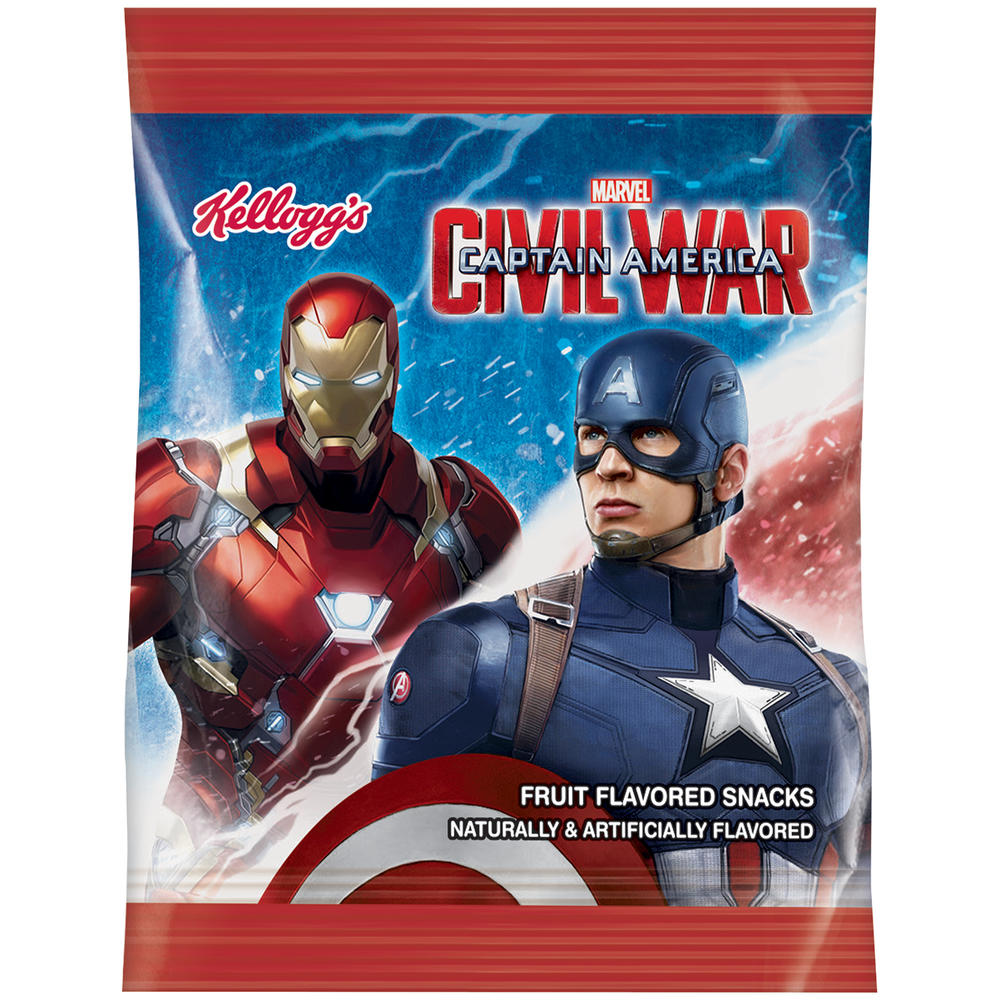Kellogg's Marvel The Avengers Fruit Snacks, 8 oz